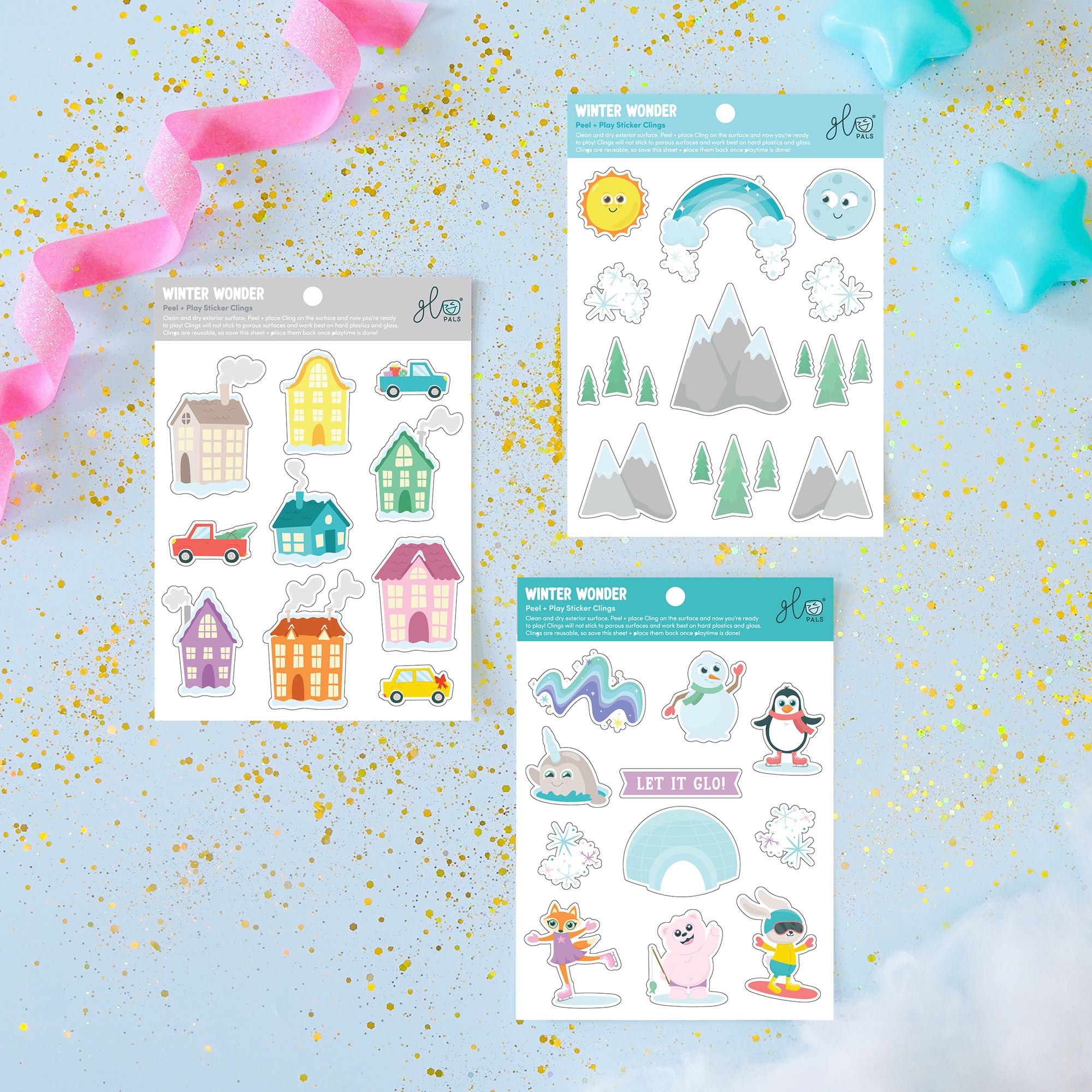 DIY Sensory Snowglobe Gift Set