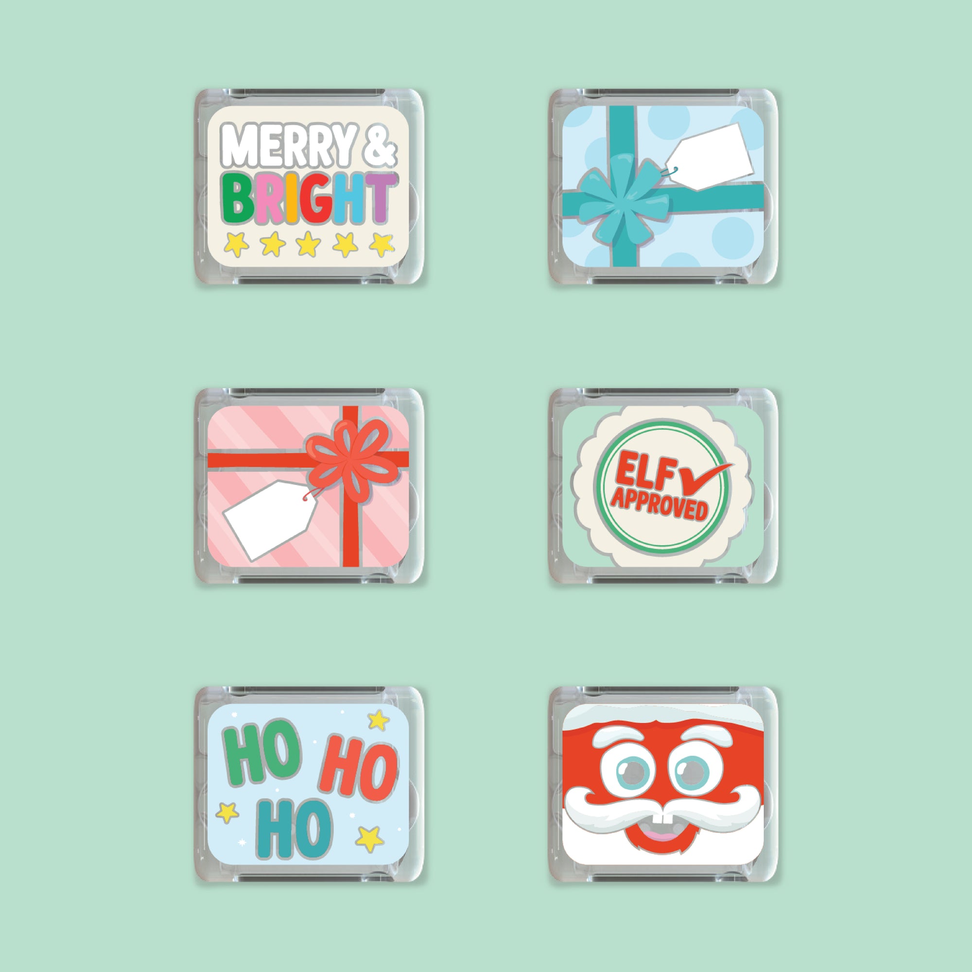 Christmas Light-Up Cubes 6-Pack