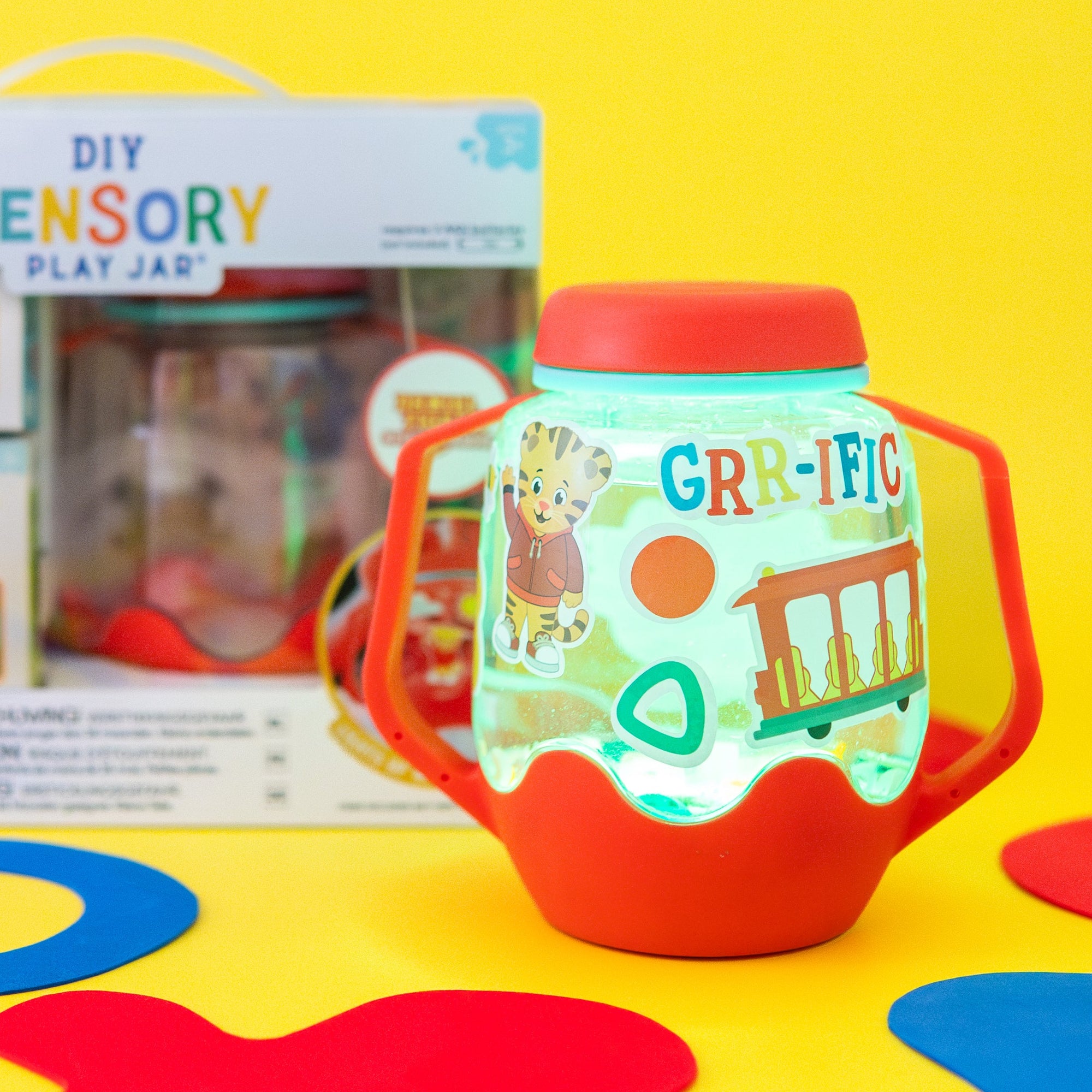 DIY Sensory Jar Gift Set - Daniel Tiger's Neighborhood