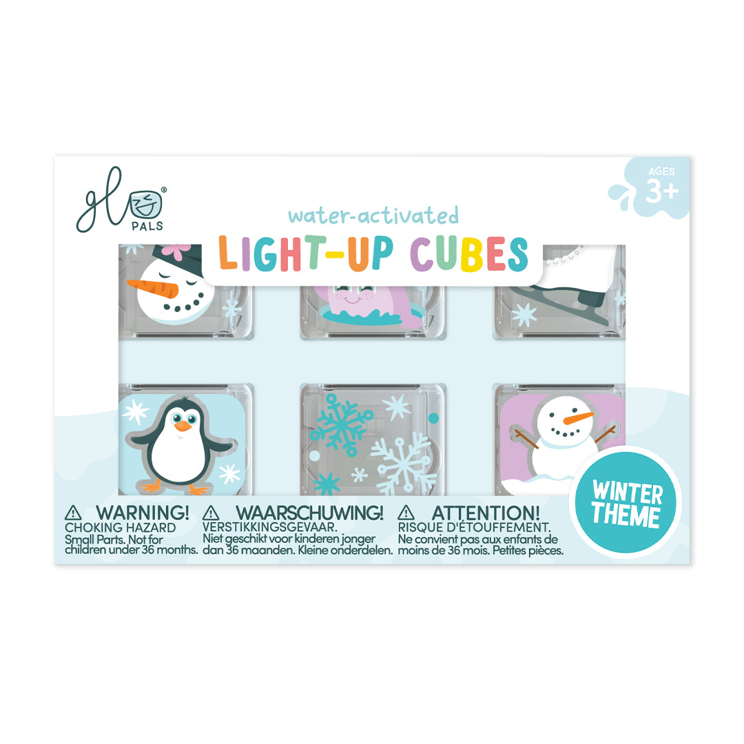 Winter Light-Up Cubes 6-Pack