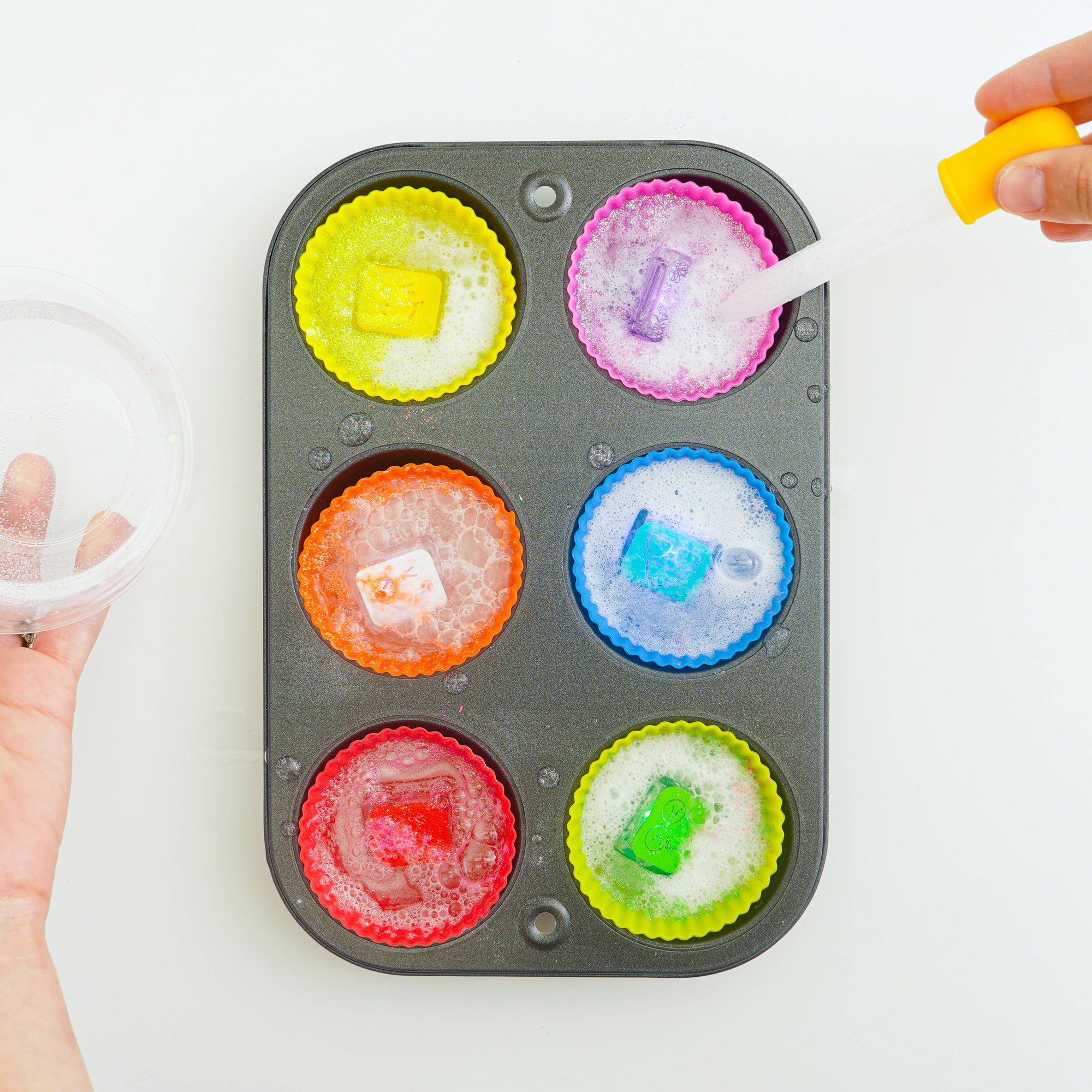 Rainbow Fizzies STEAM Activity