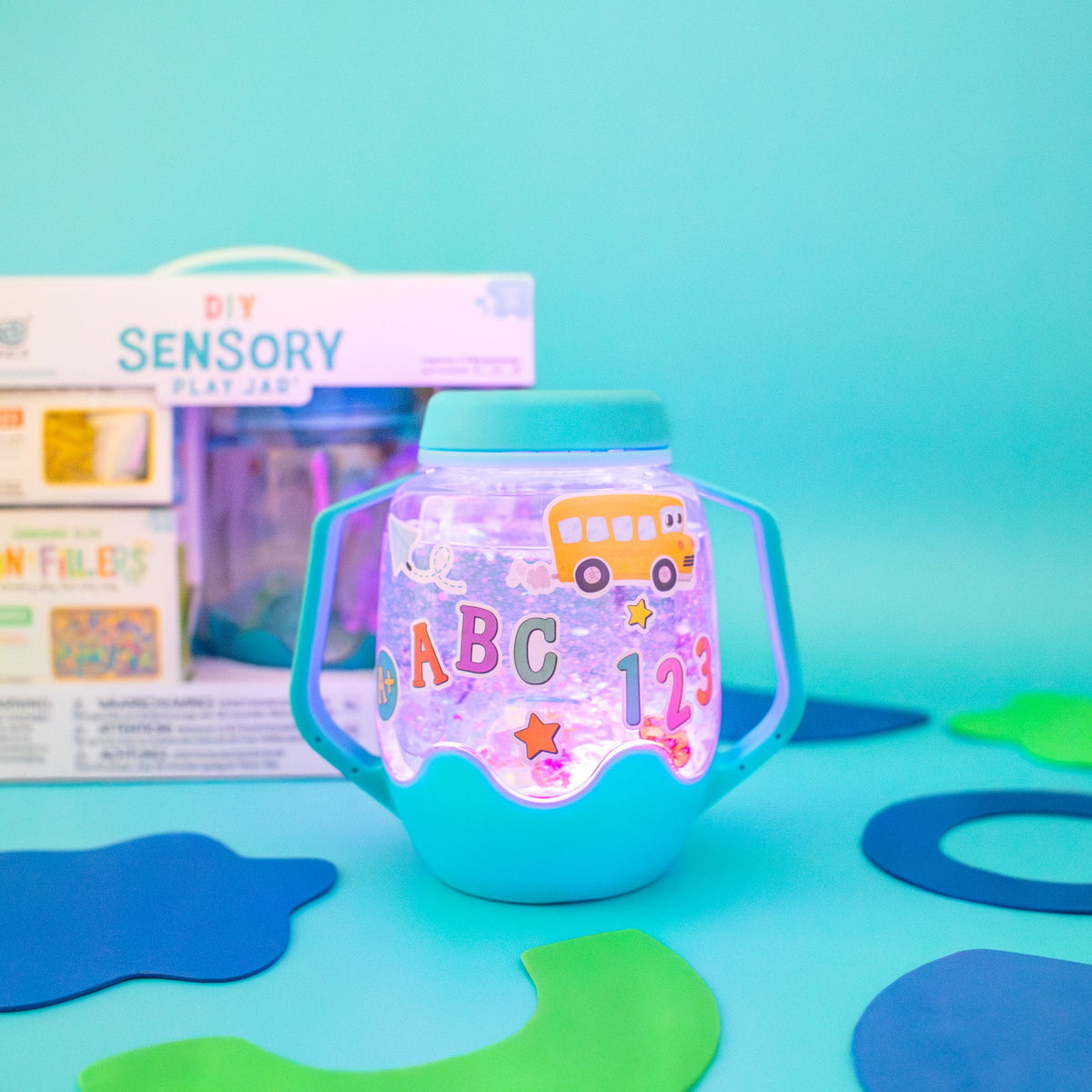DIY Sensory Play Jar  With Us!