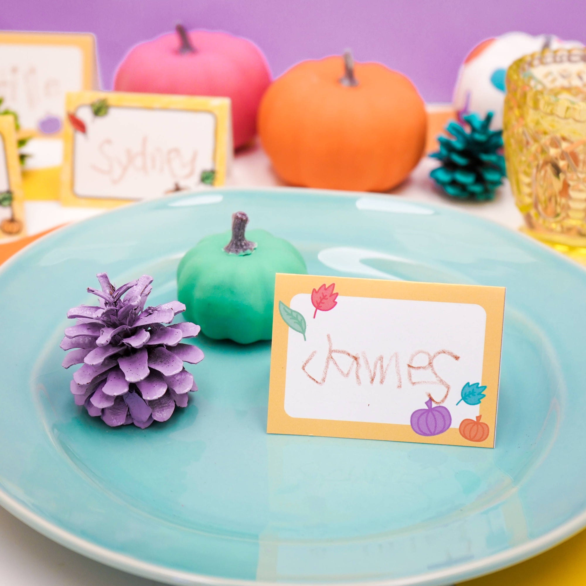 Printable Thanksgiving Placecards