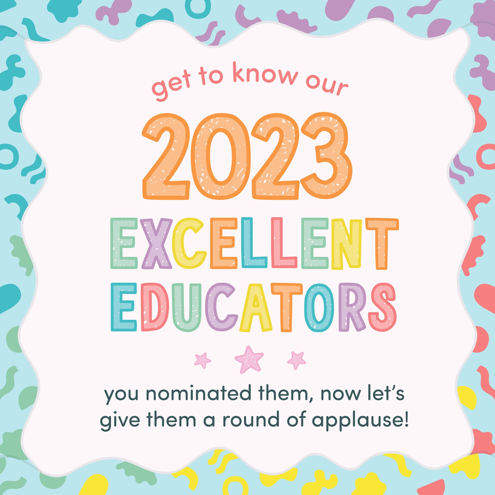 Meet our 2023 Excellent Educators
