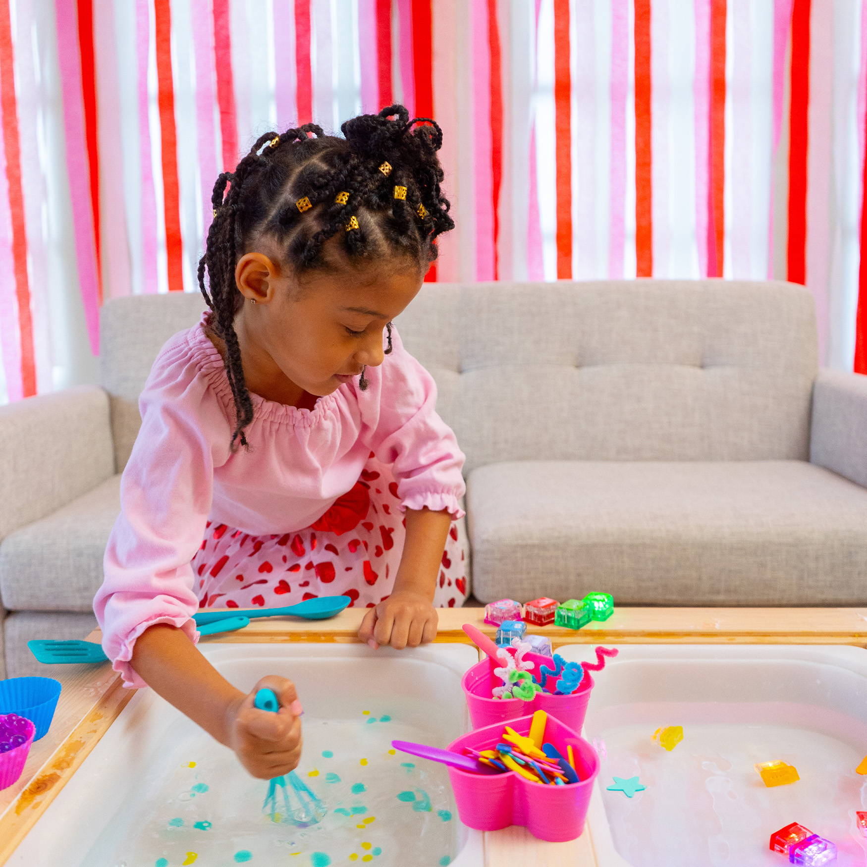 Candy Counter Sensory Play