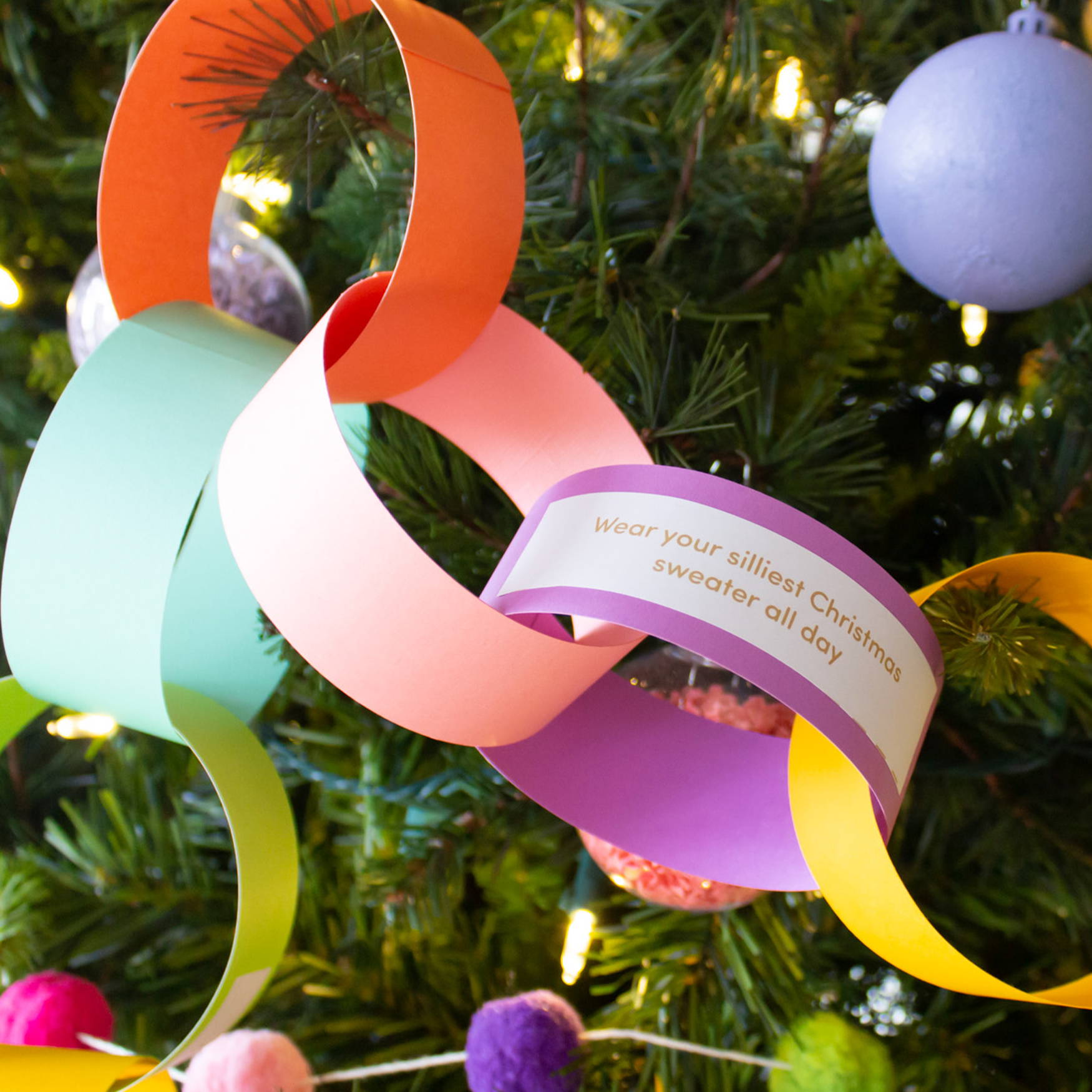 Christmas Countdown Garland