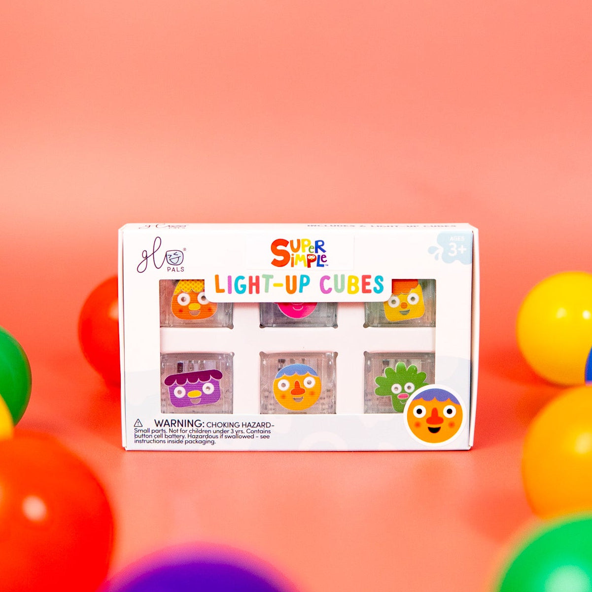 Noodle & Pals™ Light-Up Cubes 6-Pack
