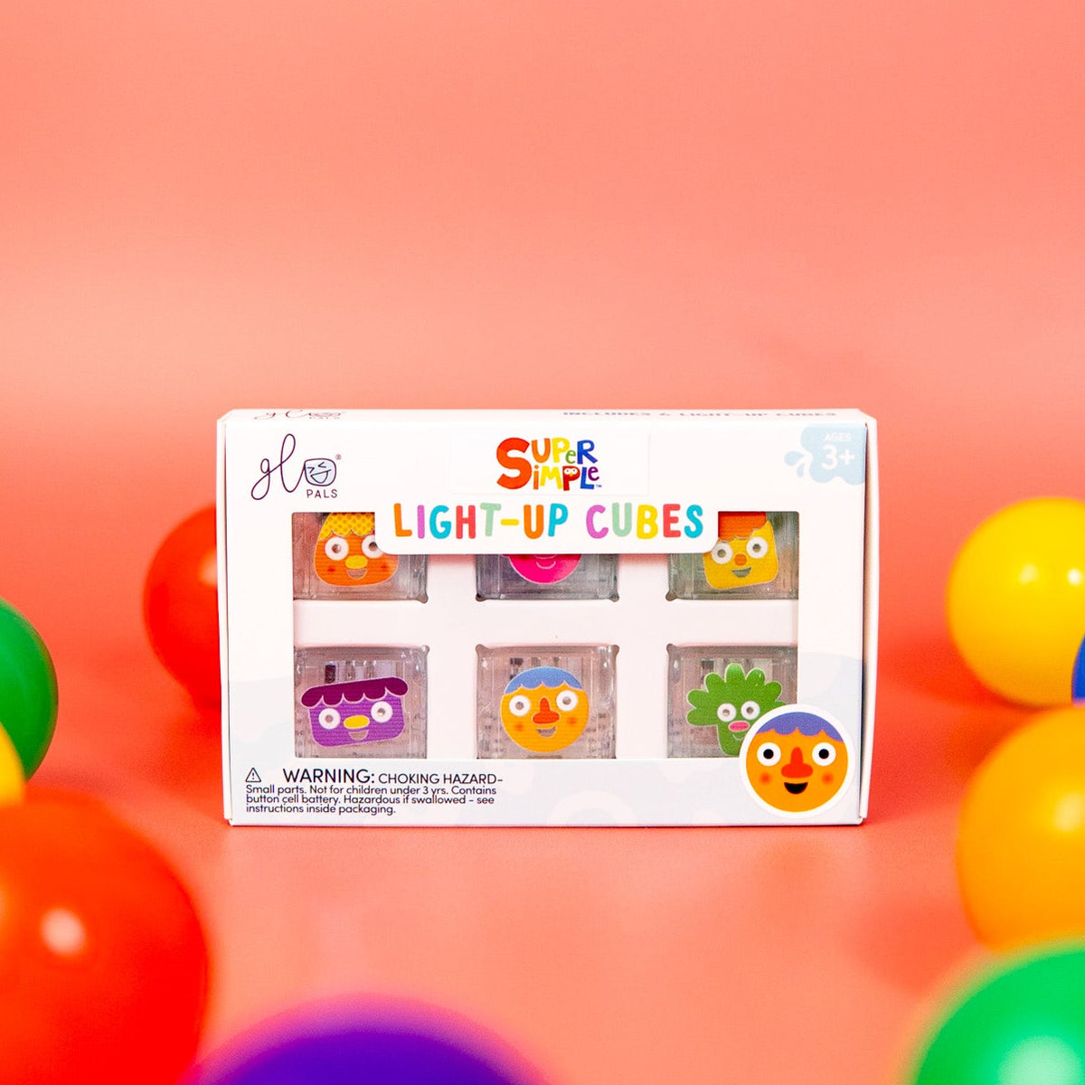 Noodle & Pals™ Light-Up Cubes 6-Pack