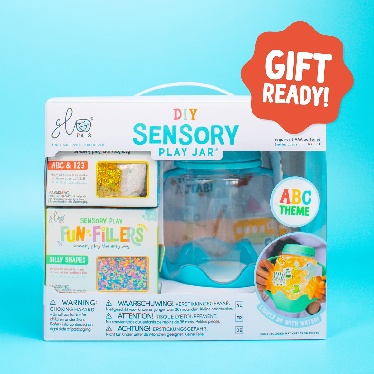 DIY Sensory Jar Gift Set - ABC
