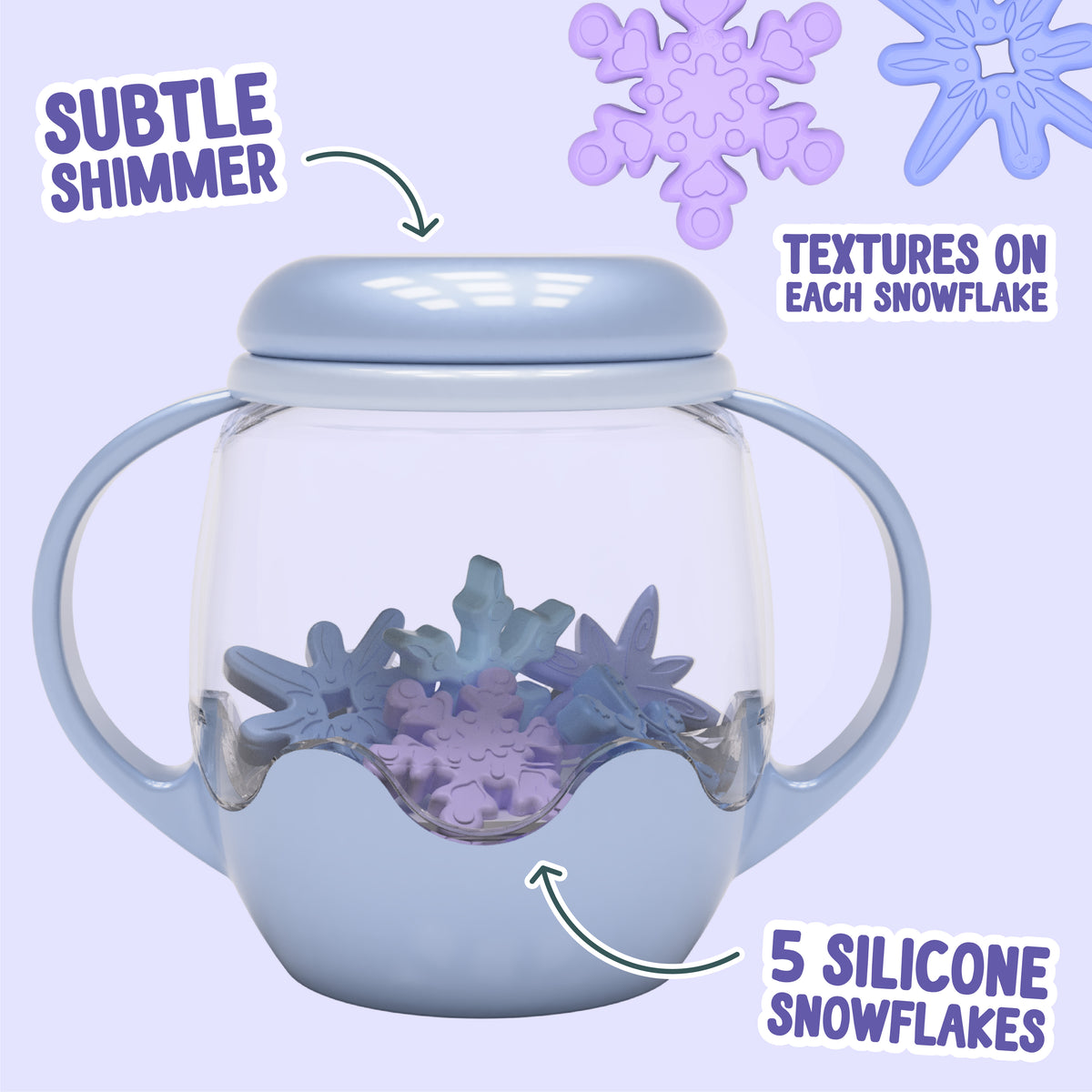 Mini Sensory Play Jar® Gift Set, Snowy