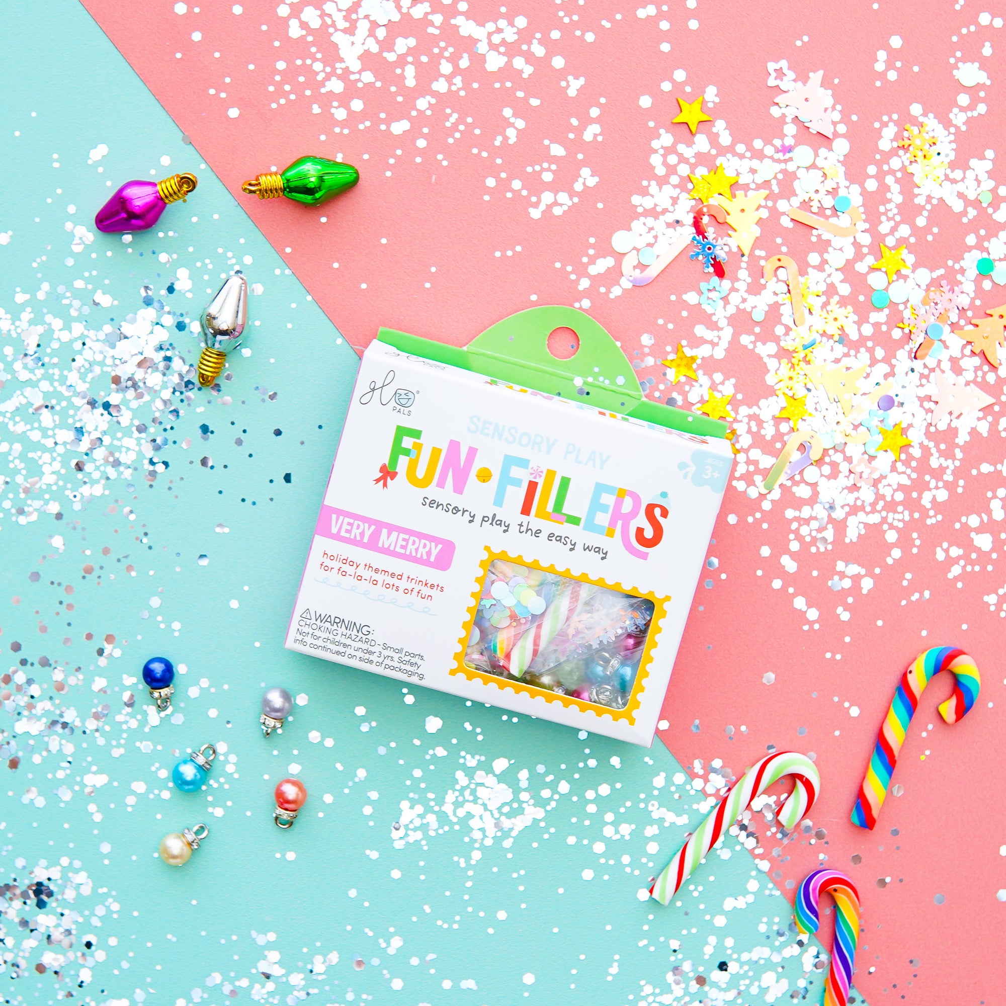 DIY Sensory Snowglobe Gift Set