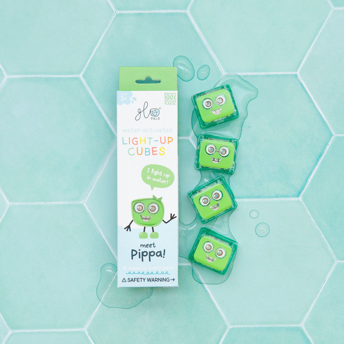 Pippa Light-Up Cubes 4-Pack