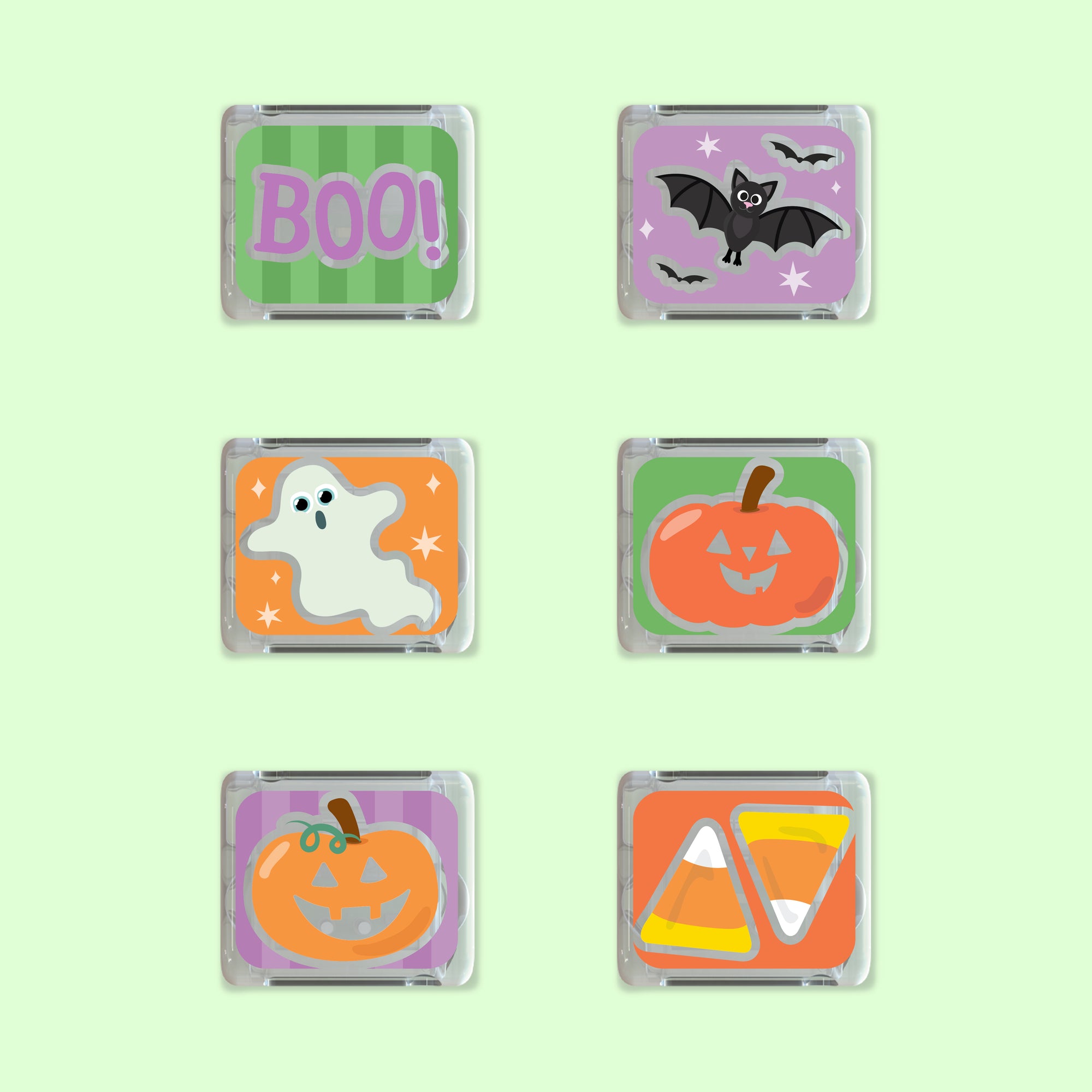 Halloween Light-Up Cubes 6-Pack