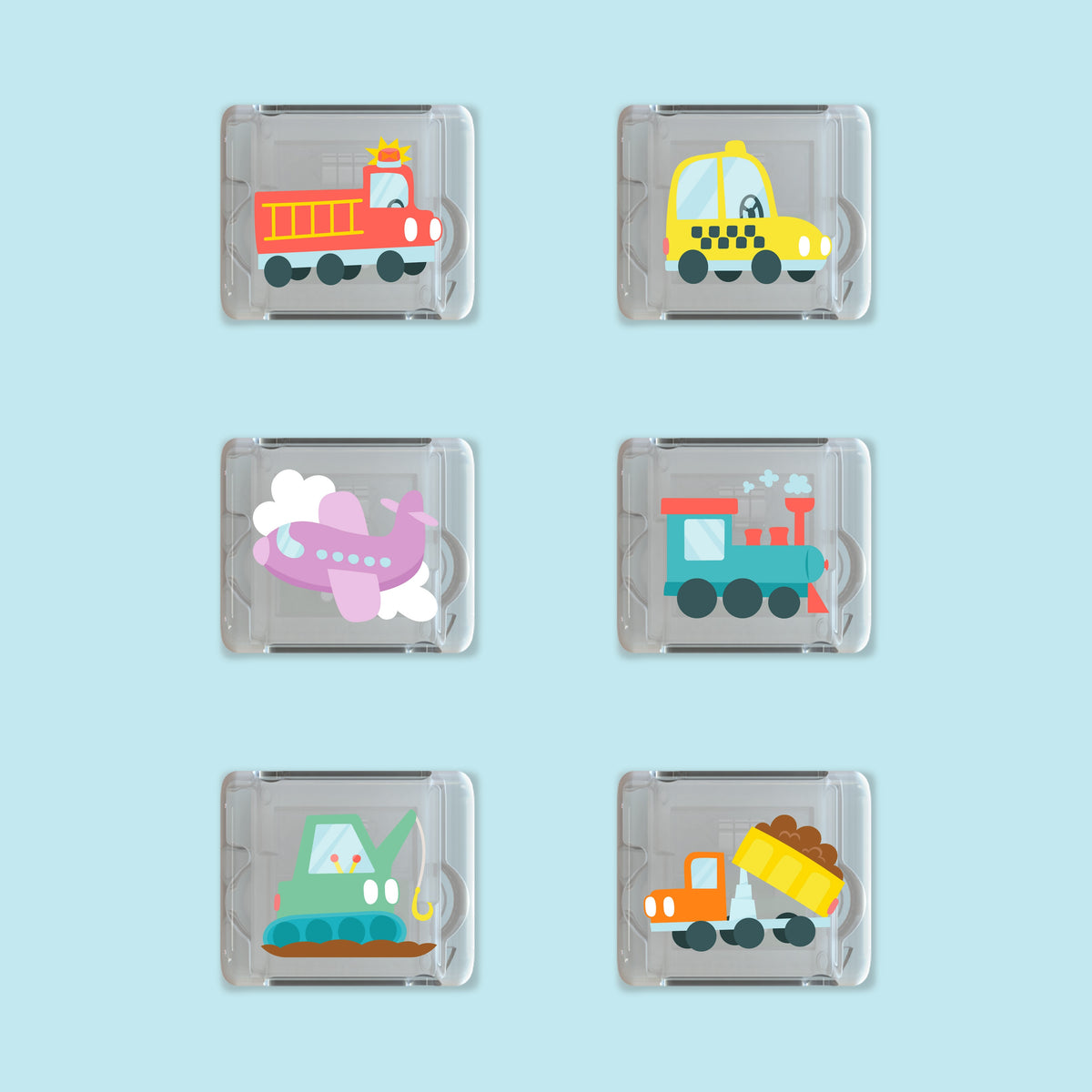 Auto Light-Up Cubes 6-Pack