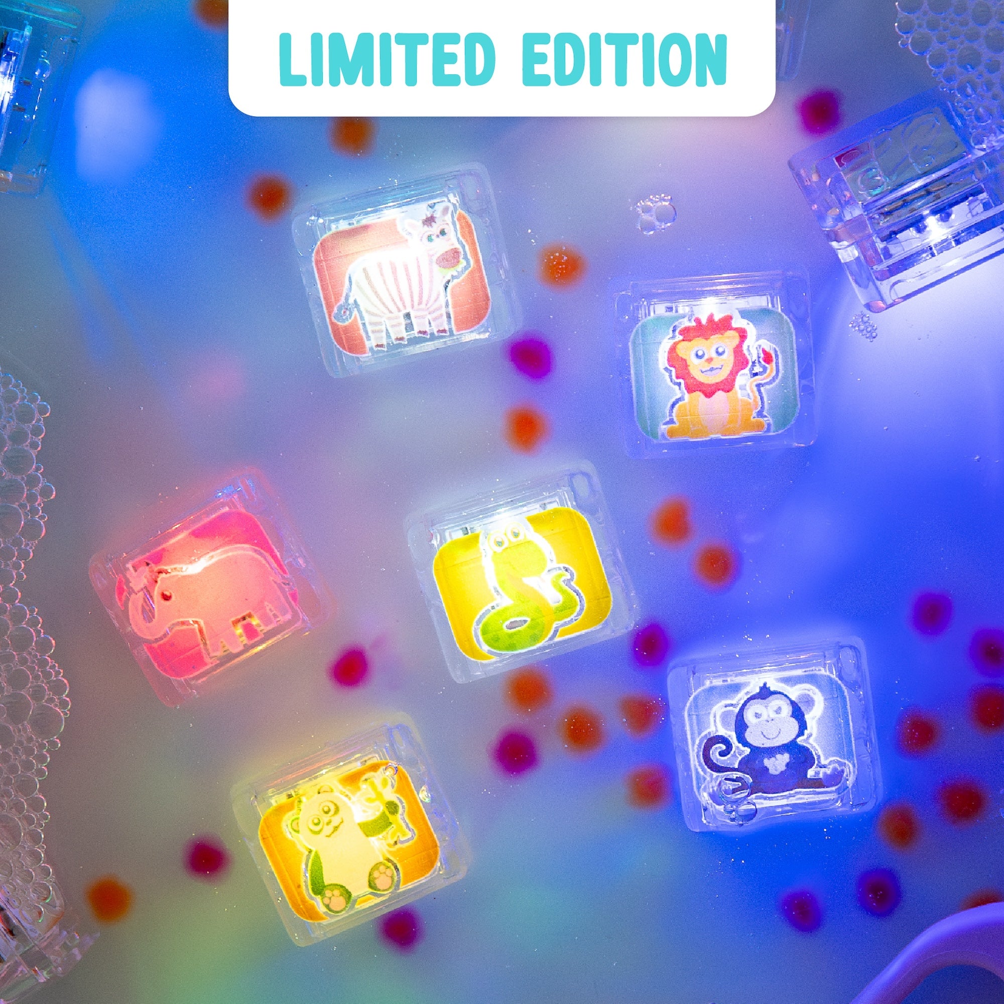 Zoo Crew Light-Up Cubes 6-Pack