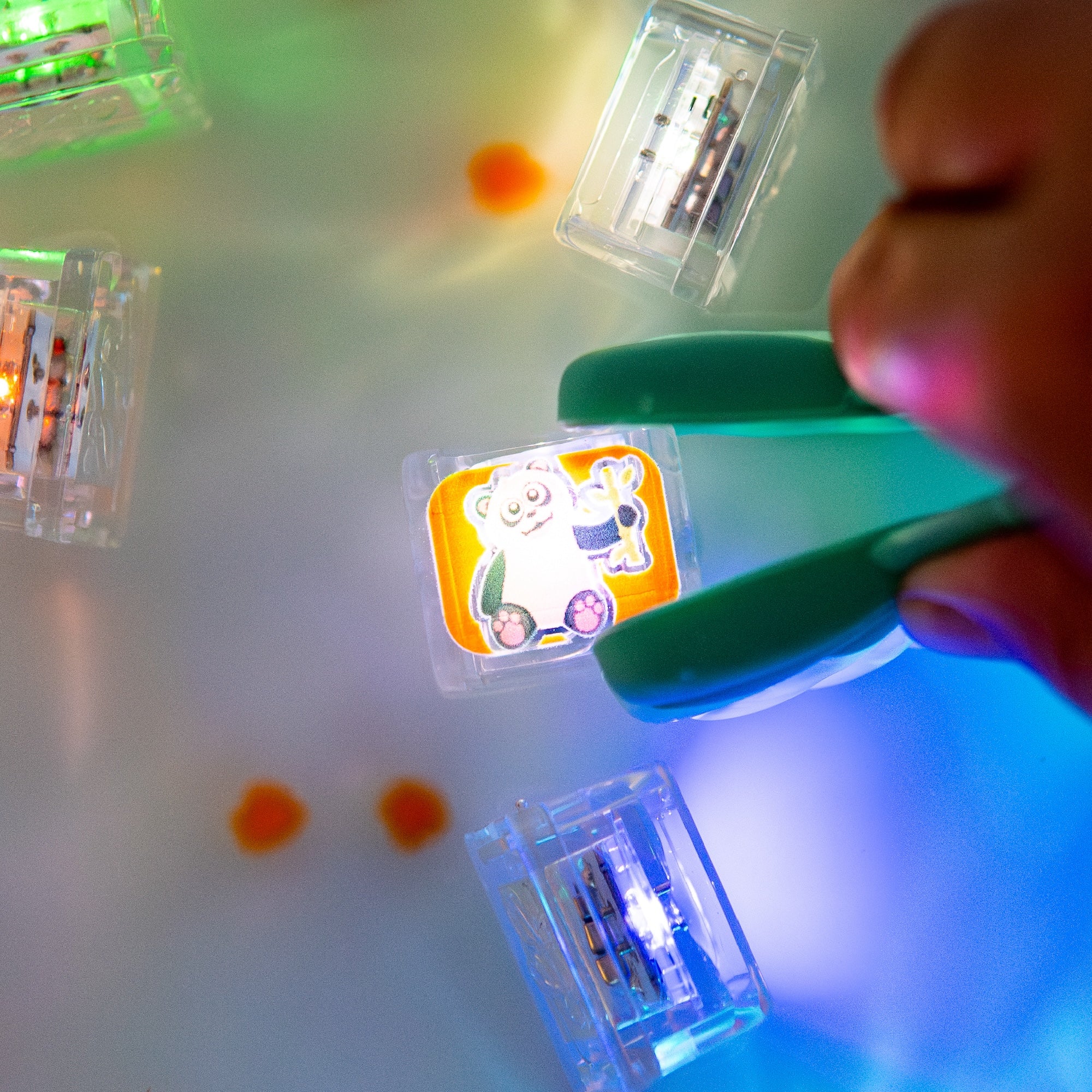 Zoo Light-Up Cubes 6-Pack