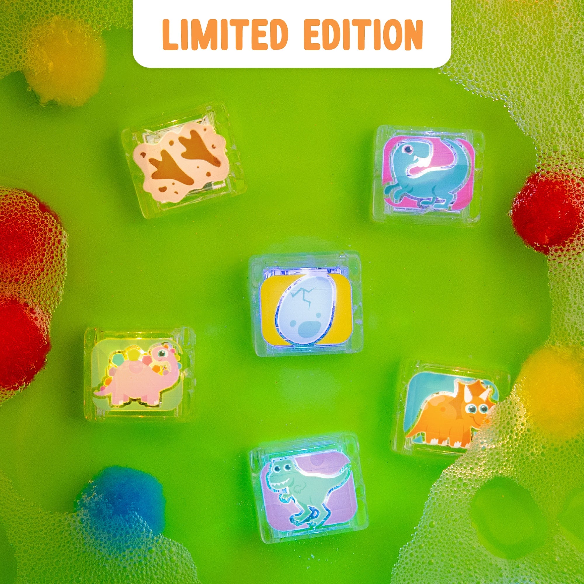 Prehistoric Pals Light-Up Cubes 6-Pack