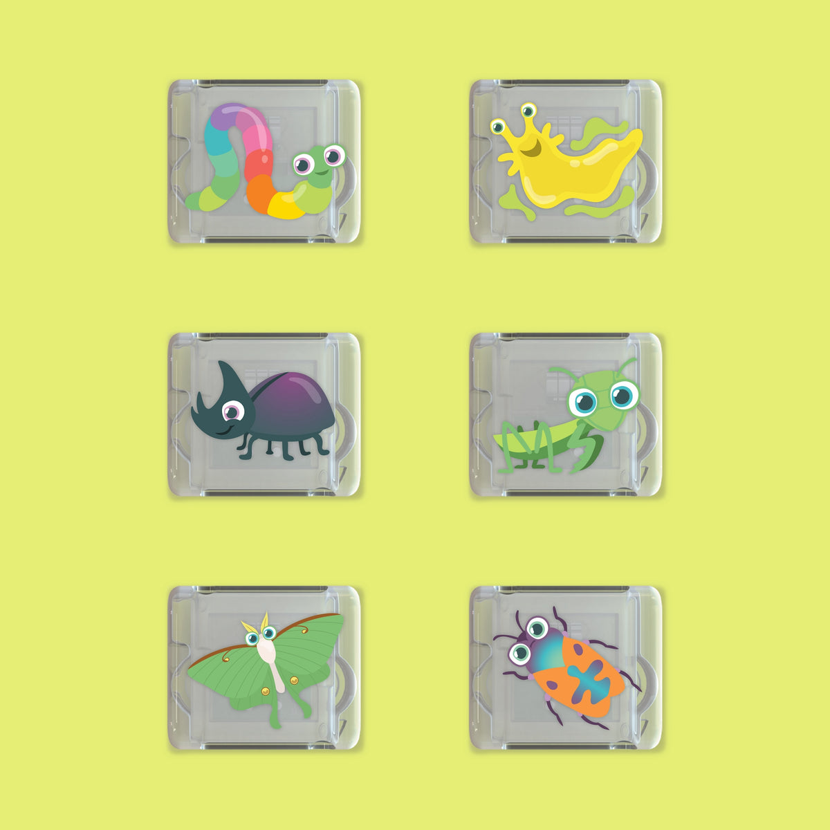 Insects Light-Up Cubes 6-Pack