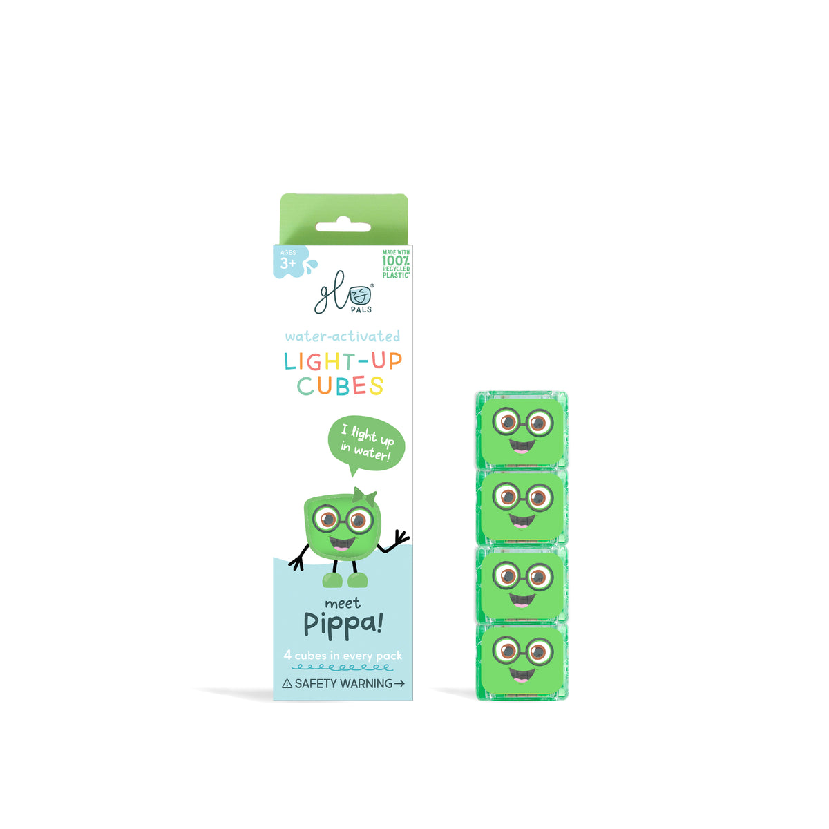 Pippa Light-Up Cubes 4-Pack