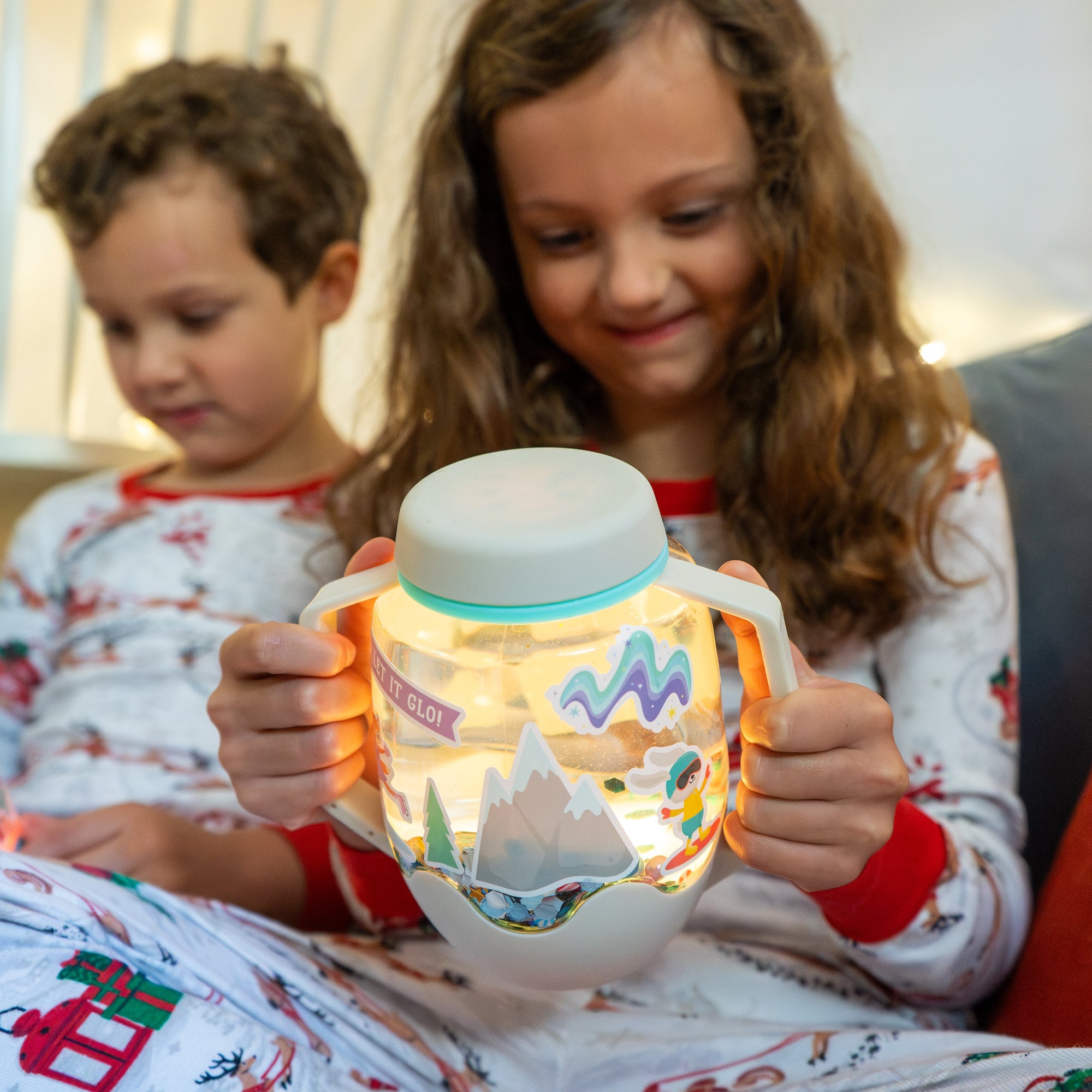 DIY Sensory Snowglobe Gift Set