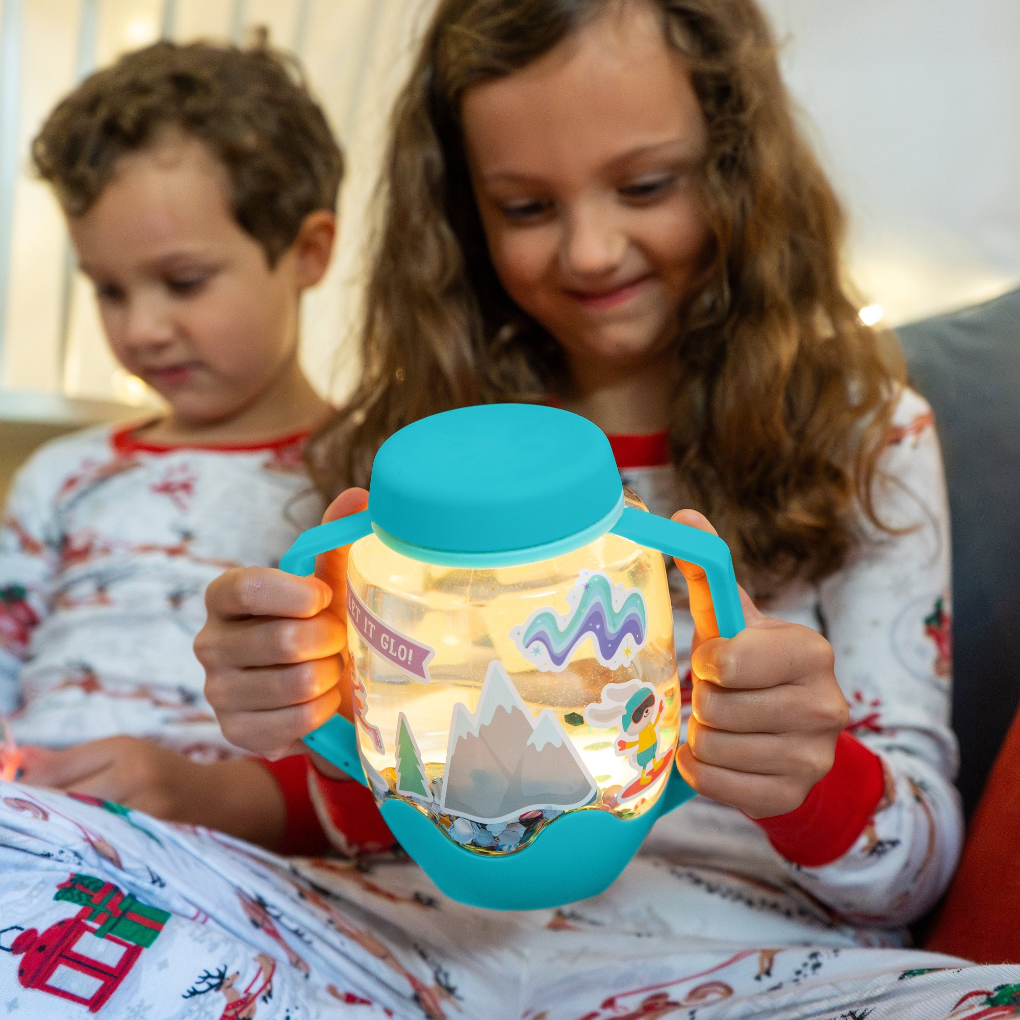 DIY Sensory Snowglobe Gift Set