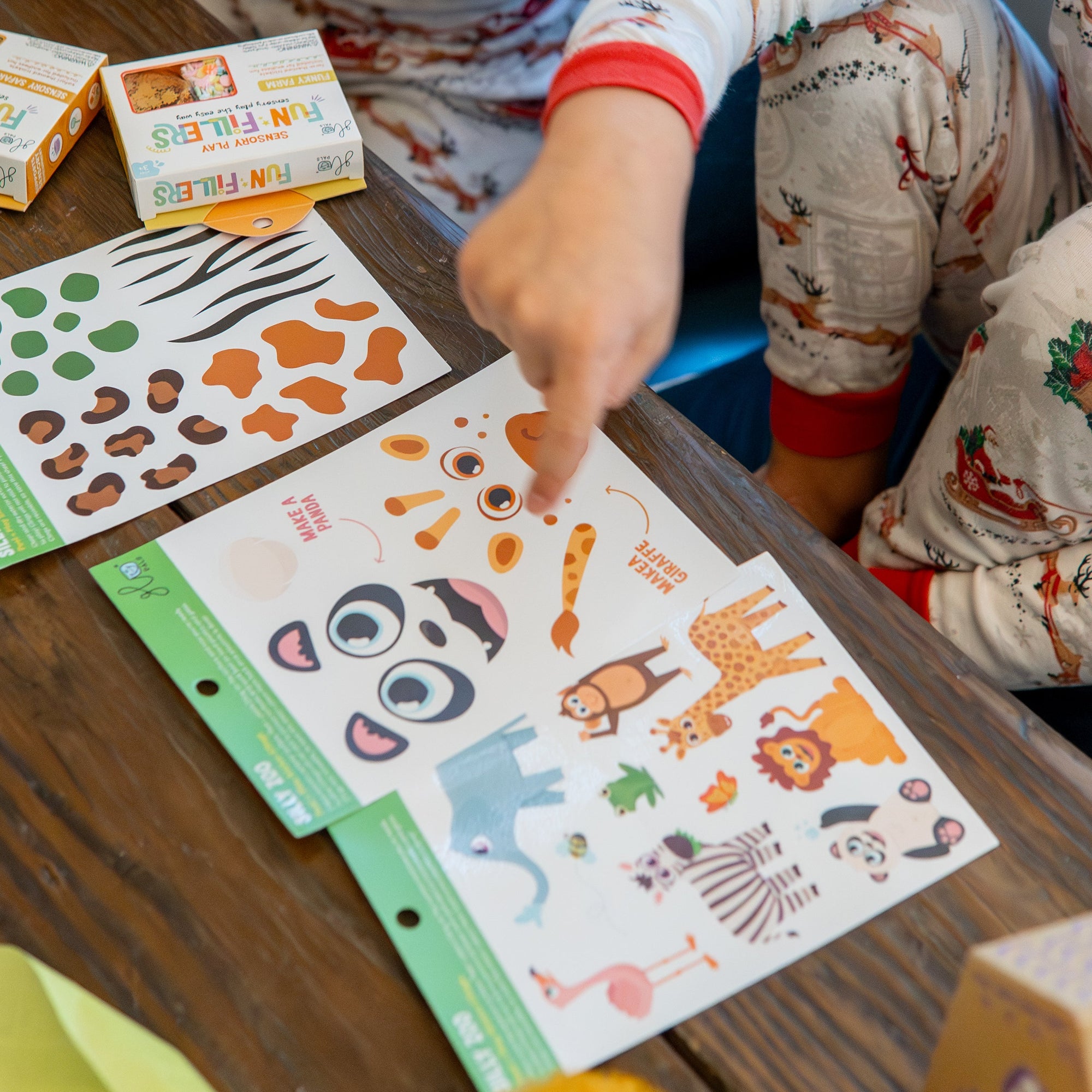 DIY Sensory Jar Gift Set - Zoo