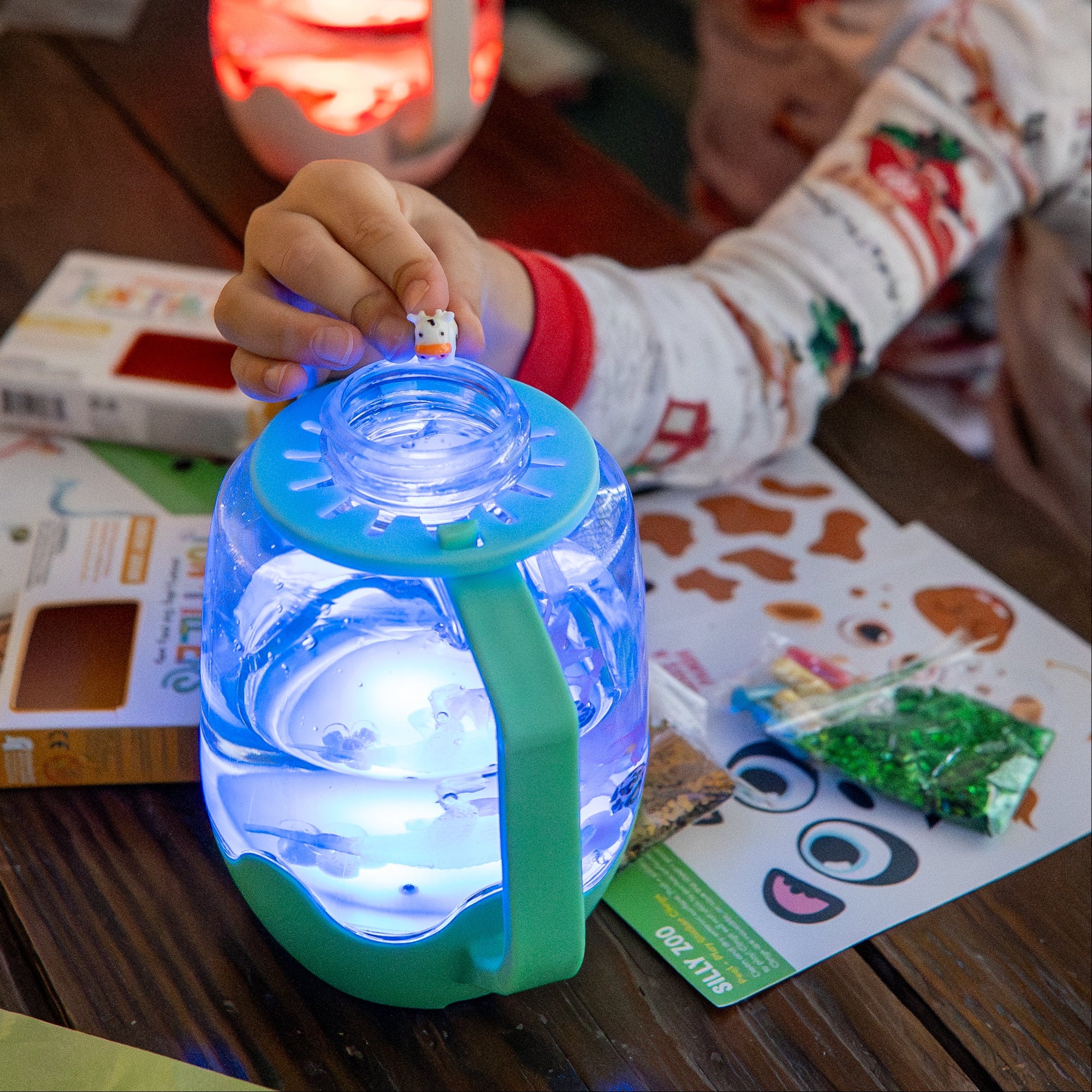 DIY Sensory Jar Gift Set - Zoo