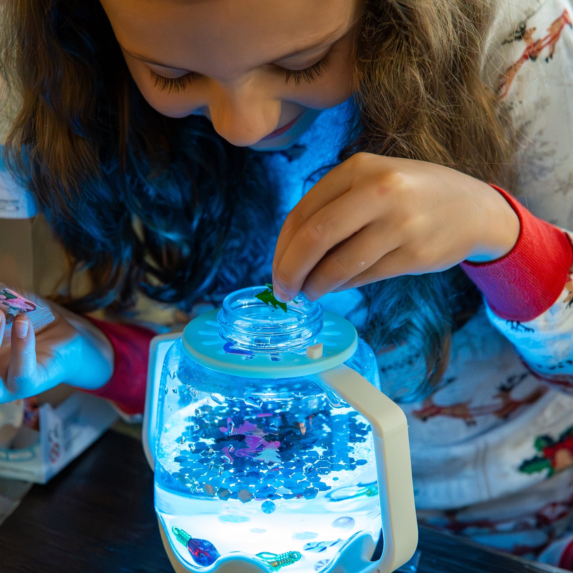 DIY Sensory Snowglobe Gift Set