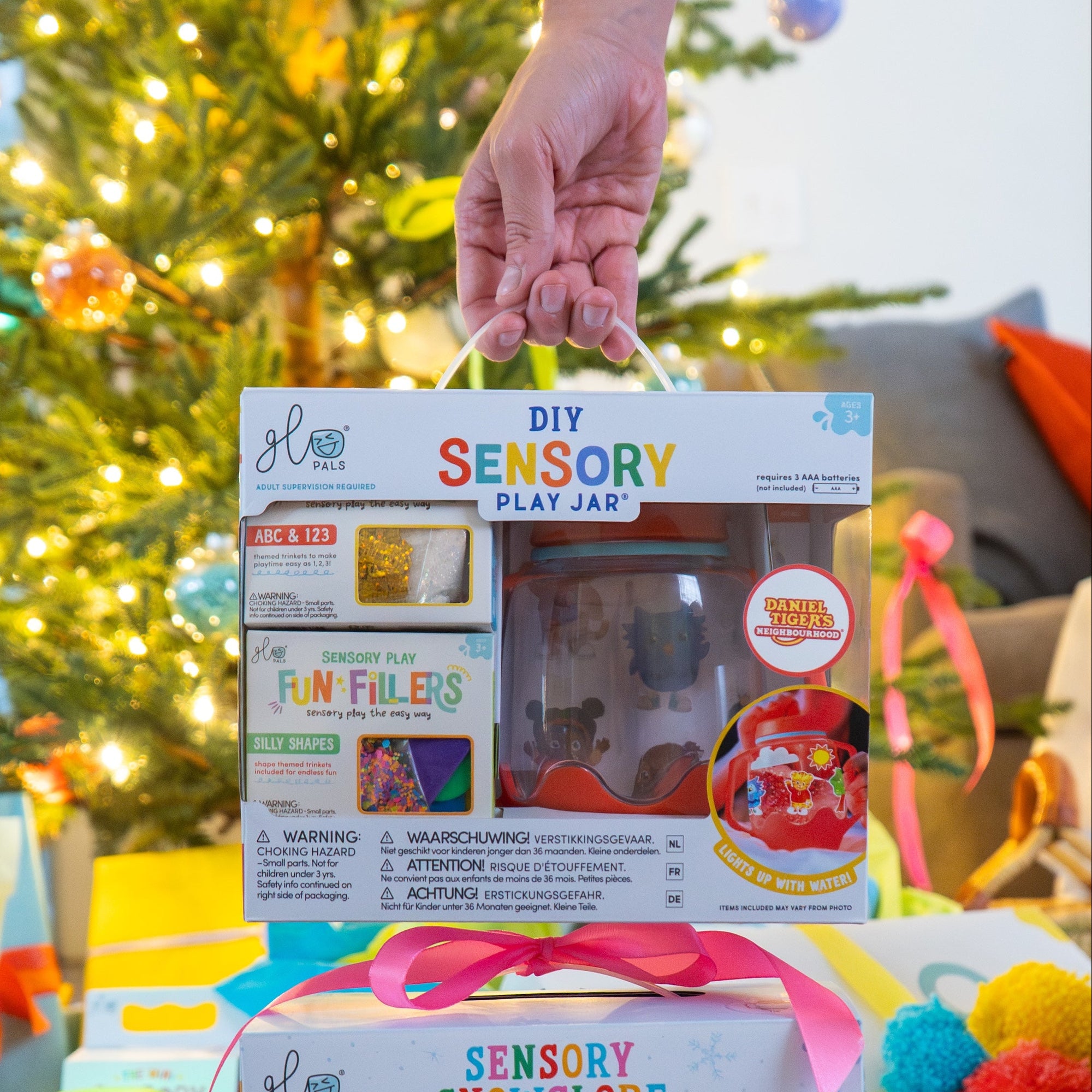 DIY Sensory Jar Gift Set - Daniel Tiger's Neighborhood