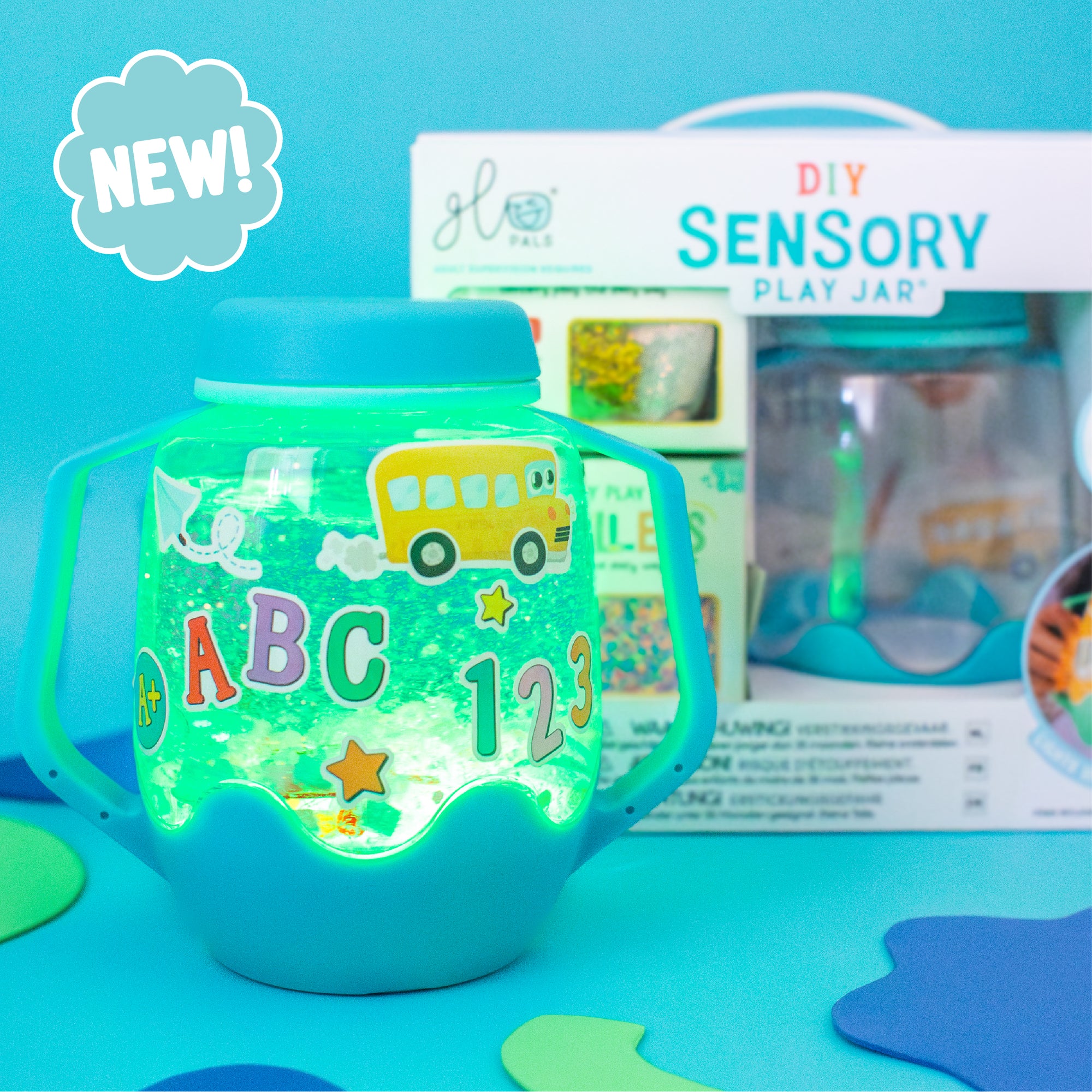 DIY Sensory Jar Gift Set - ABC