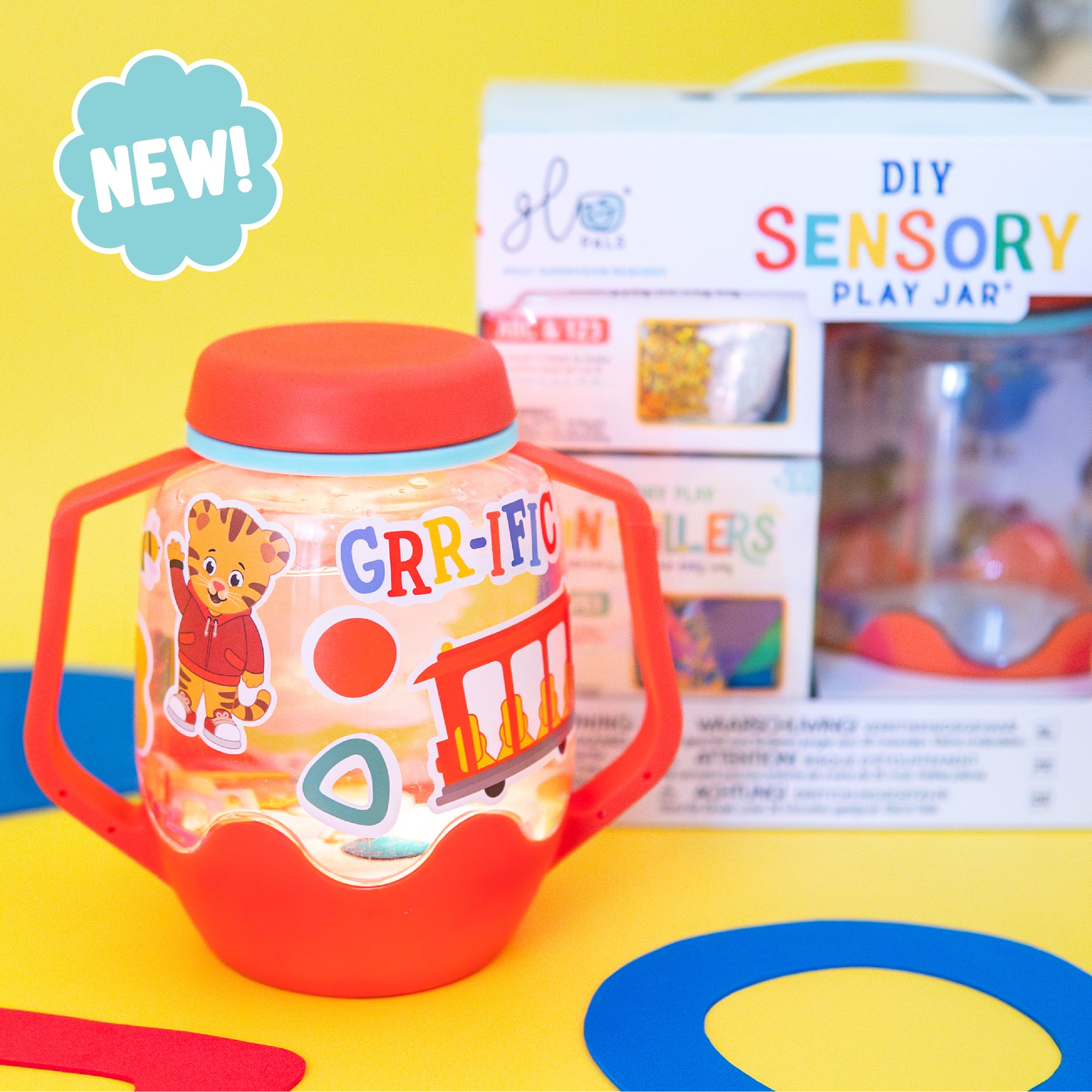 DIY Sensory Jar Gift Set - Daniel Tiger's Neighborhood