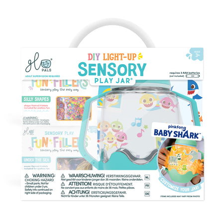 DIY Sensory Jar Gift Set - Baby Shark