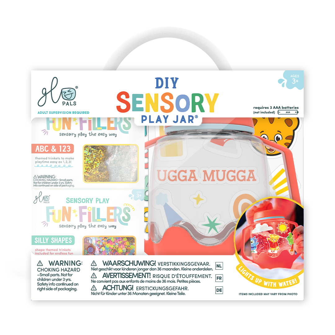 DIY Sensory Jar Gift Set - Daniel Tiger's Neighborhood