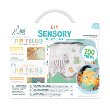 DIY Sensory Jar Gift Set - Zoo