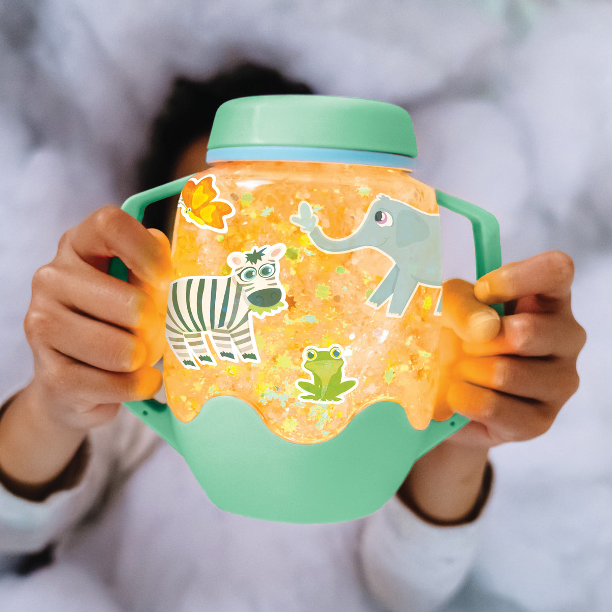 DIY Sensory Jar Gift Set - Zoo