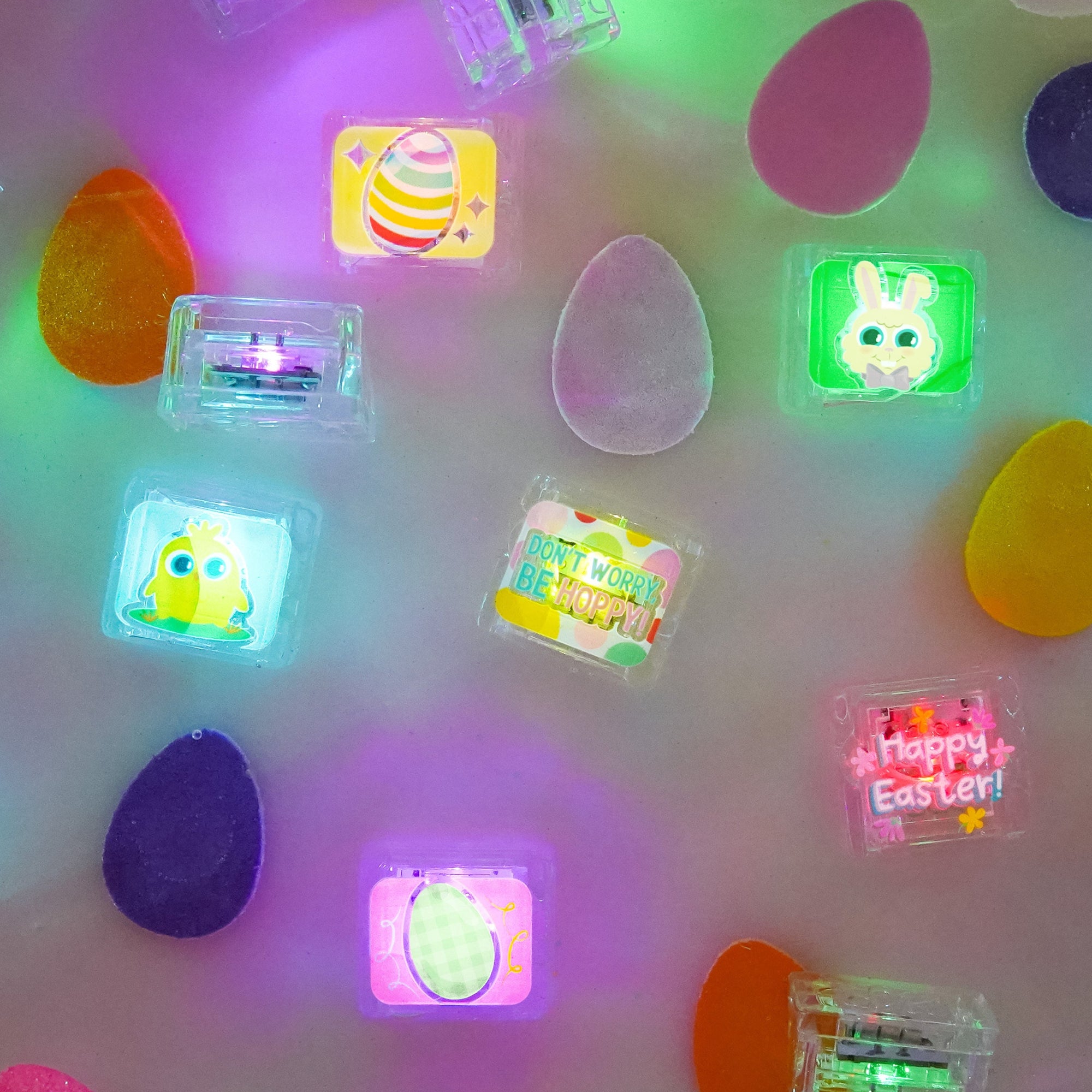 Limited Edition Spring Light-Up Cubes 6-Packs