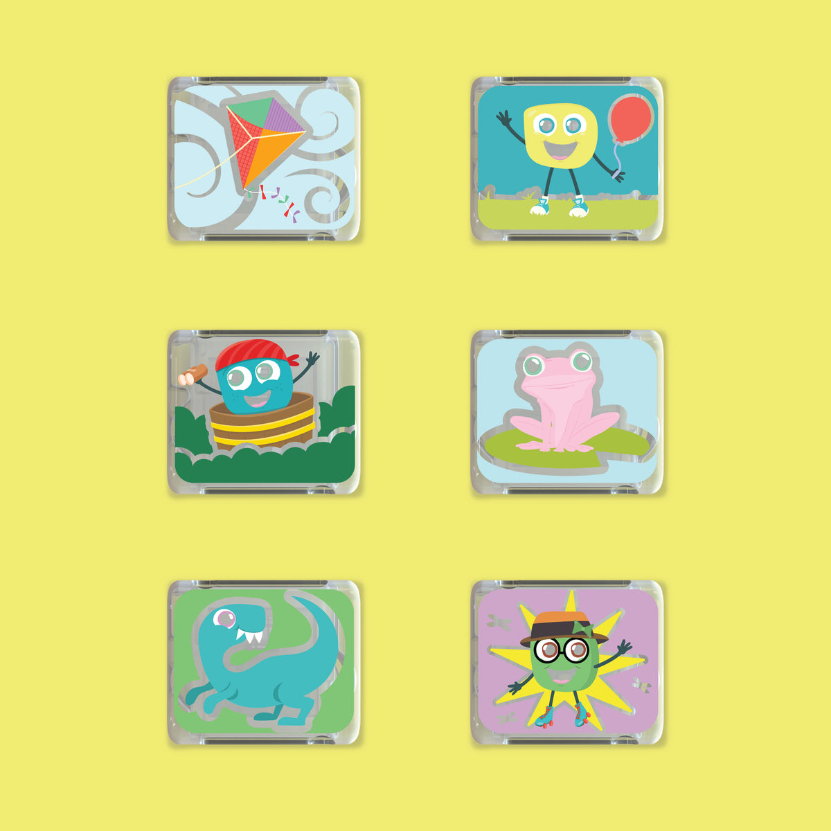 Light-Up Library™ Original Light-Up Cubes 6-Pack