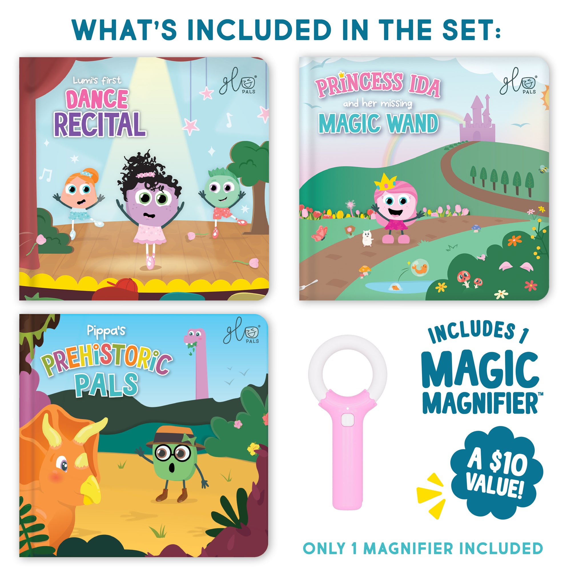 Light-Up Library™ - 3 Book Set, Girls