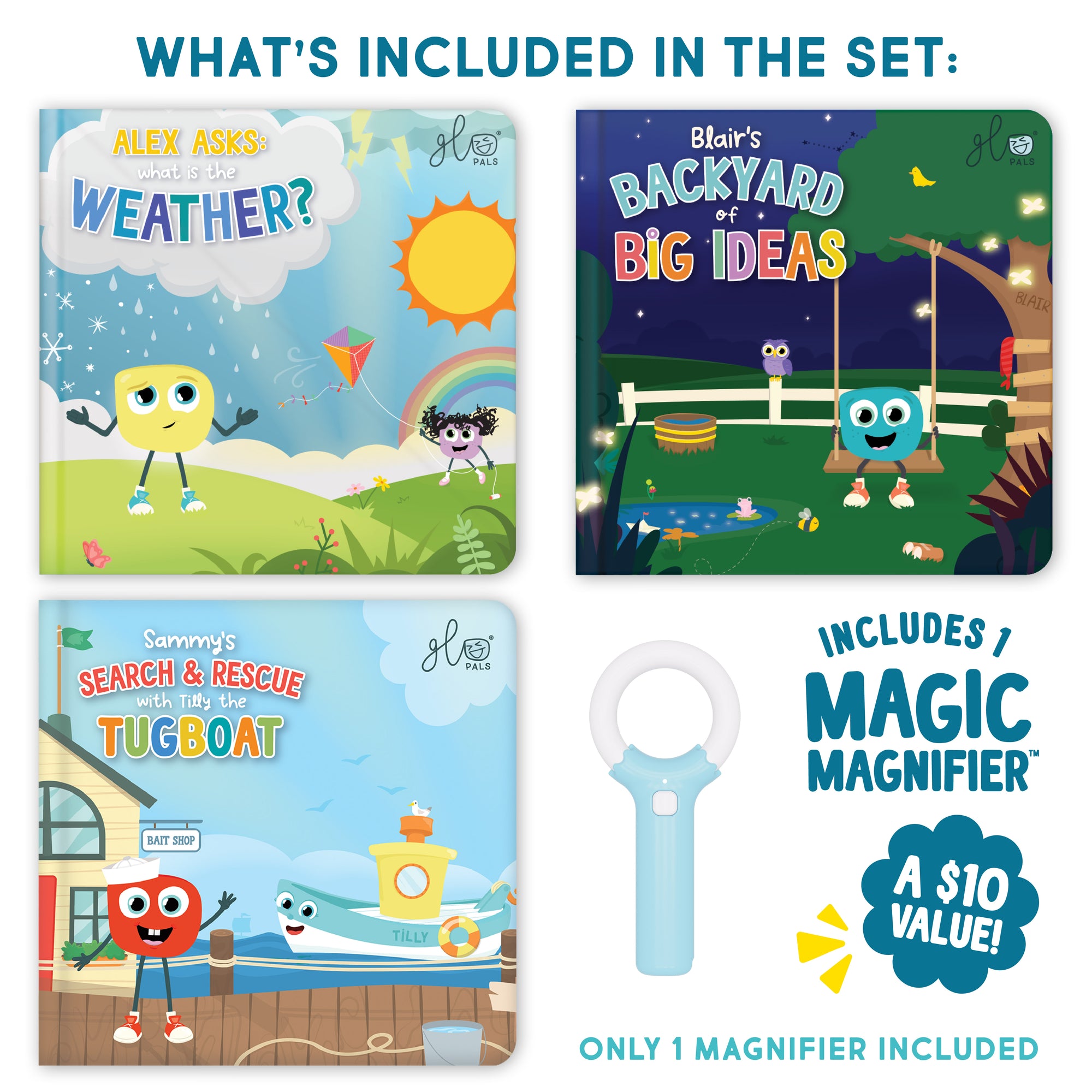 Light-Up Library™ - 3 Book Set, Boys