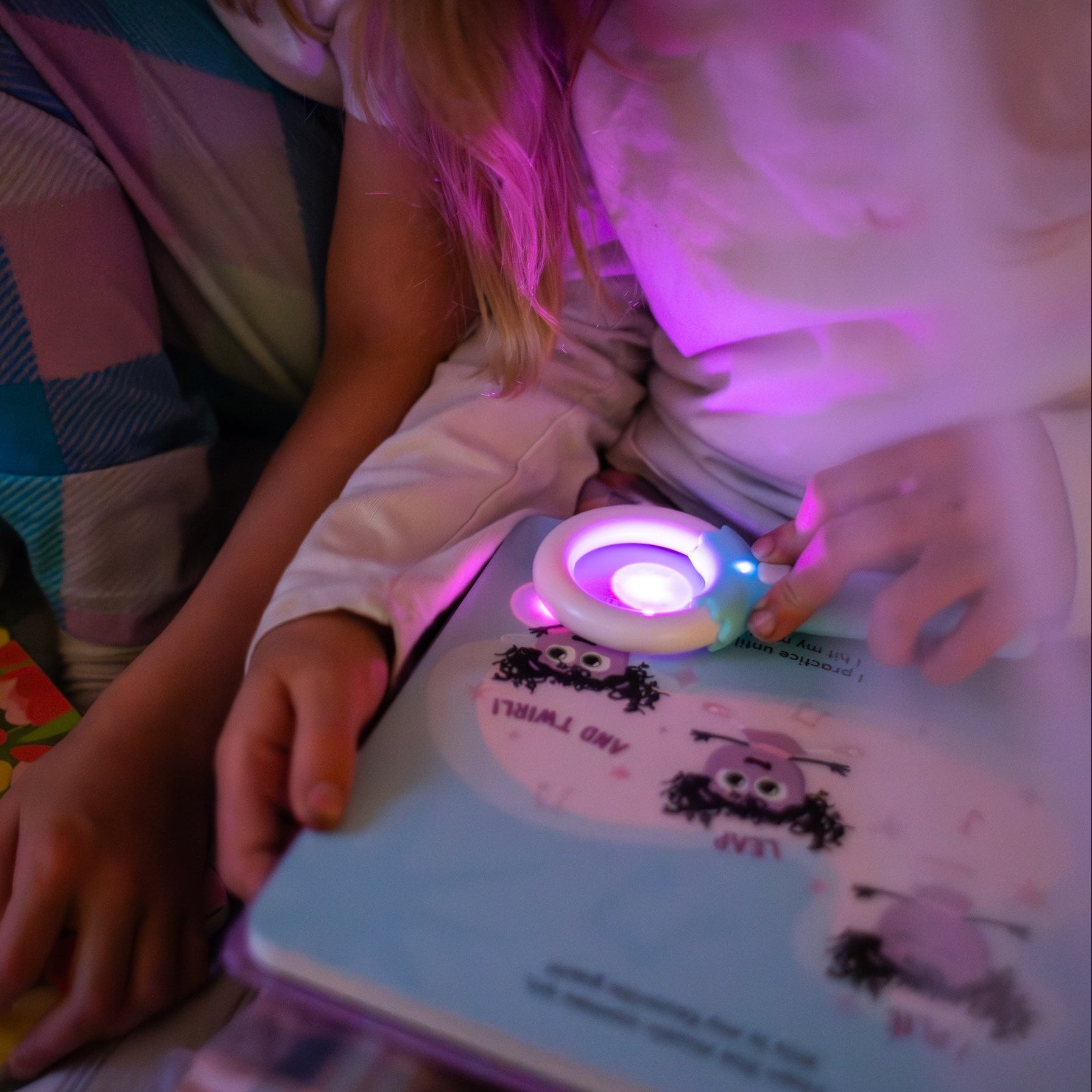 Light-Up Library™ - 3 Book Set, Girls + Matching 6-Pack Cubes