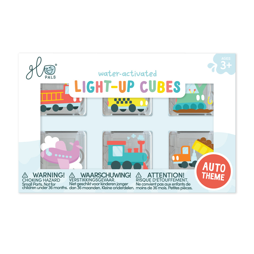 Auto Light-Up Cubes 6-Pack