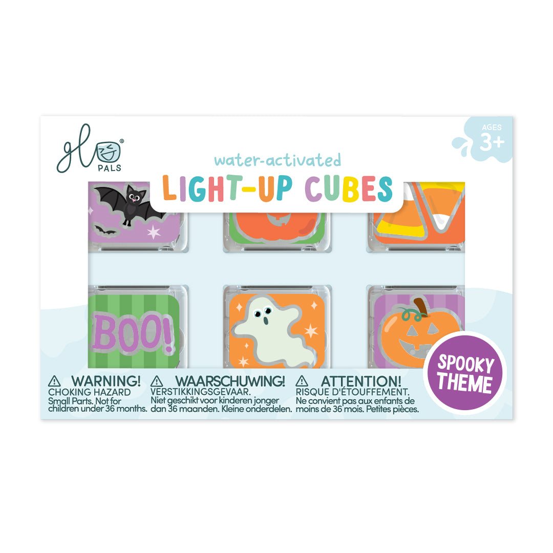 Halloween Light-Up Cubes 6-Pack