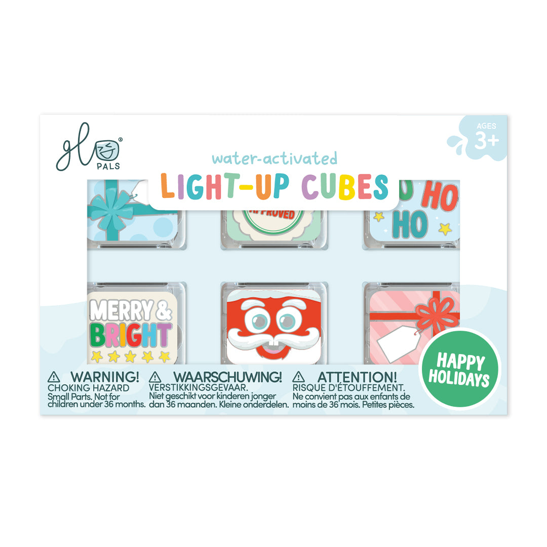 Christmas Light-Up Cubes 6-Pack