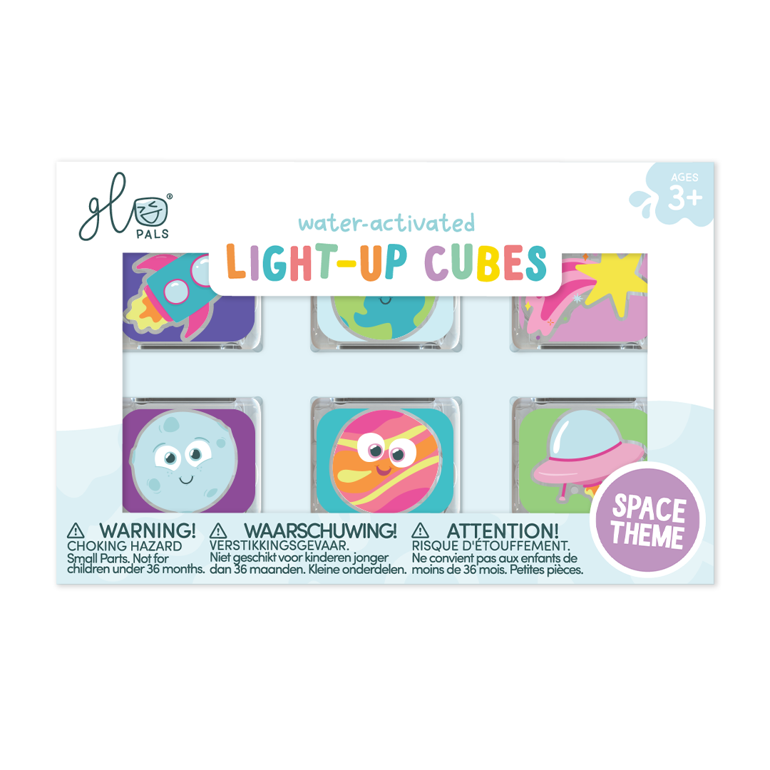 Limited Edition Light-Up Cubes, 6-Pack