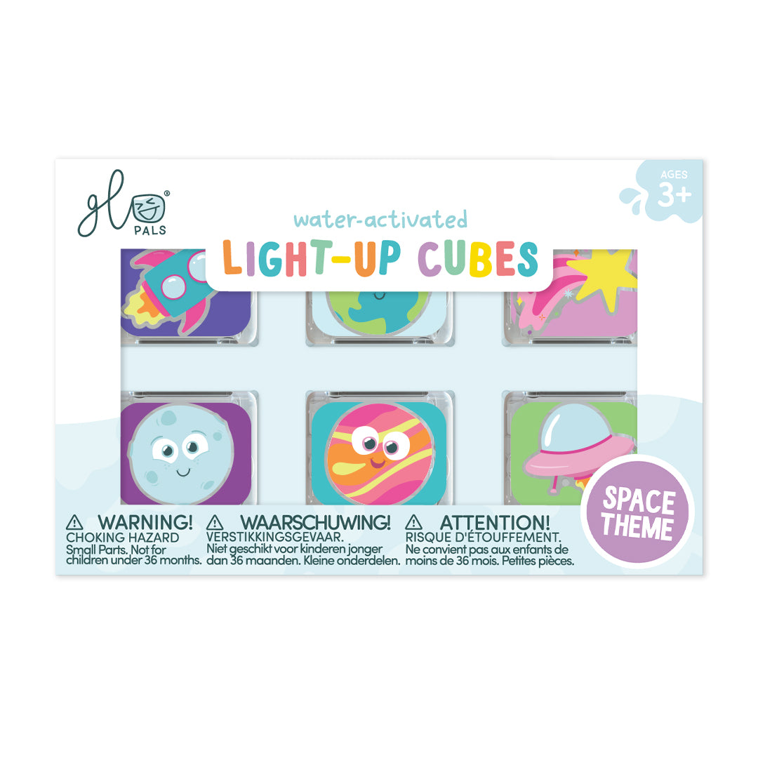 Space Light-Up Cubes 6-Pack