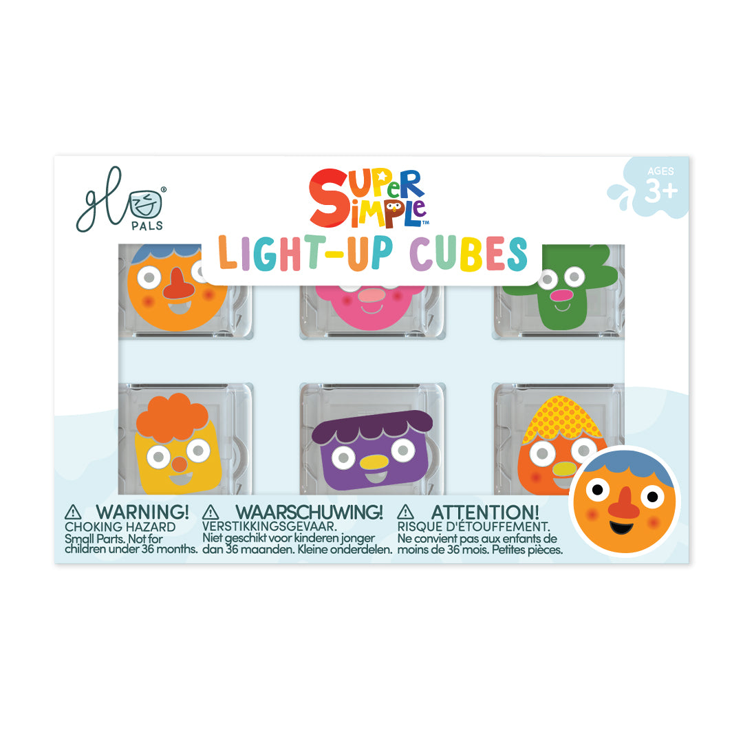 Noodle & Pals™ Light-Up Cubes 6-Pack