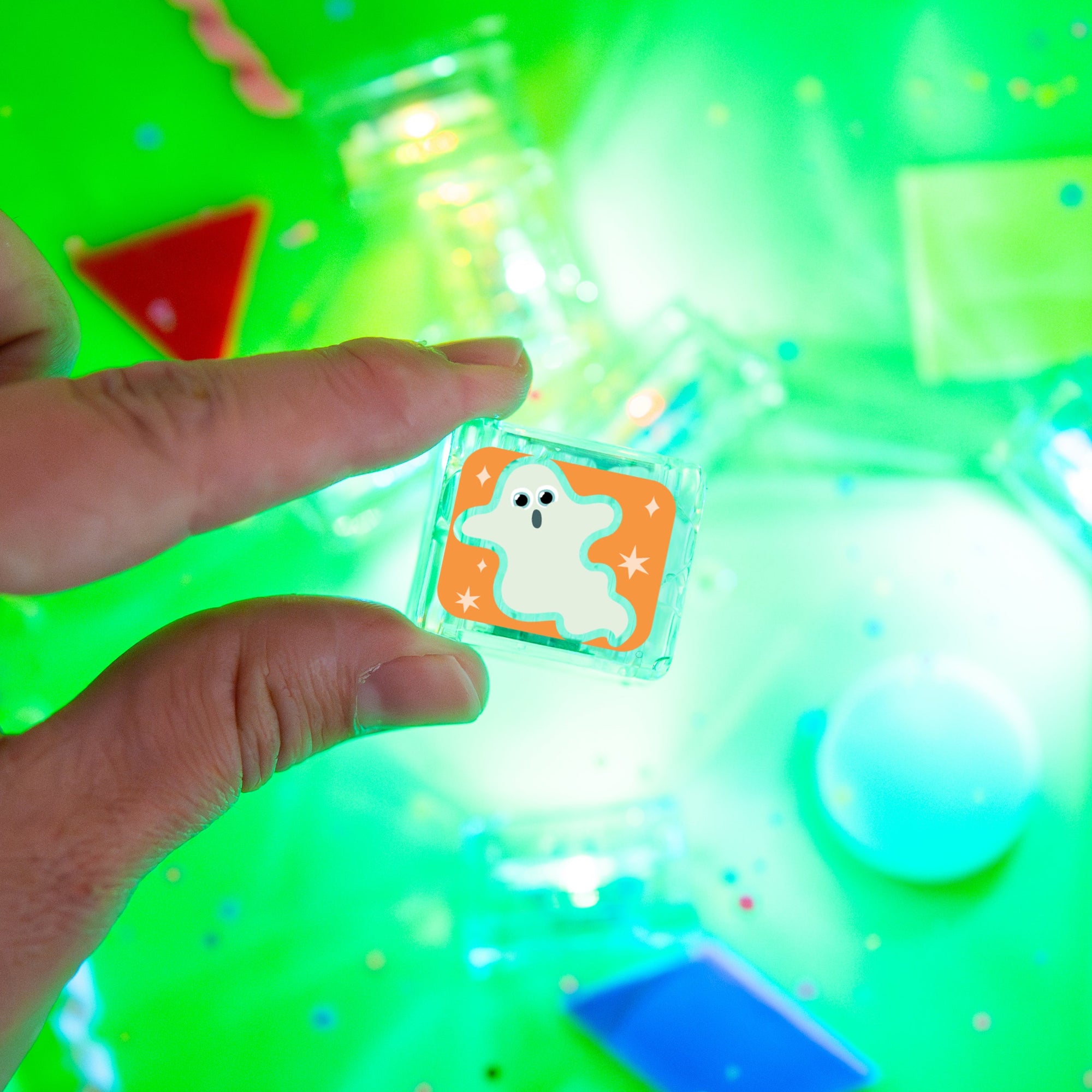 Halloween Light-Up Cubes 6-Pack