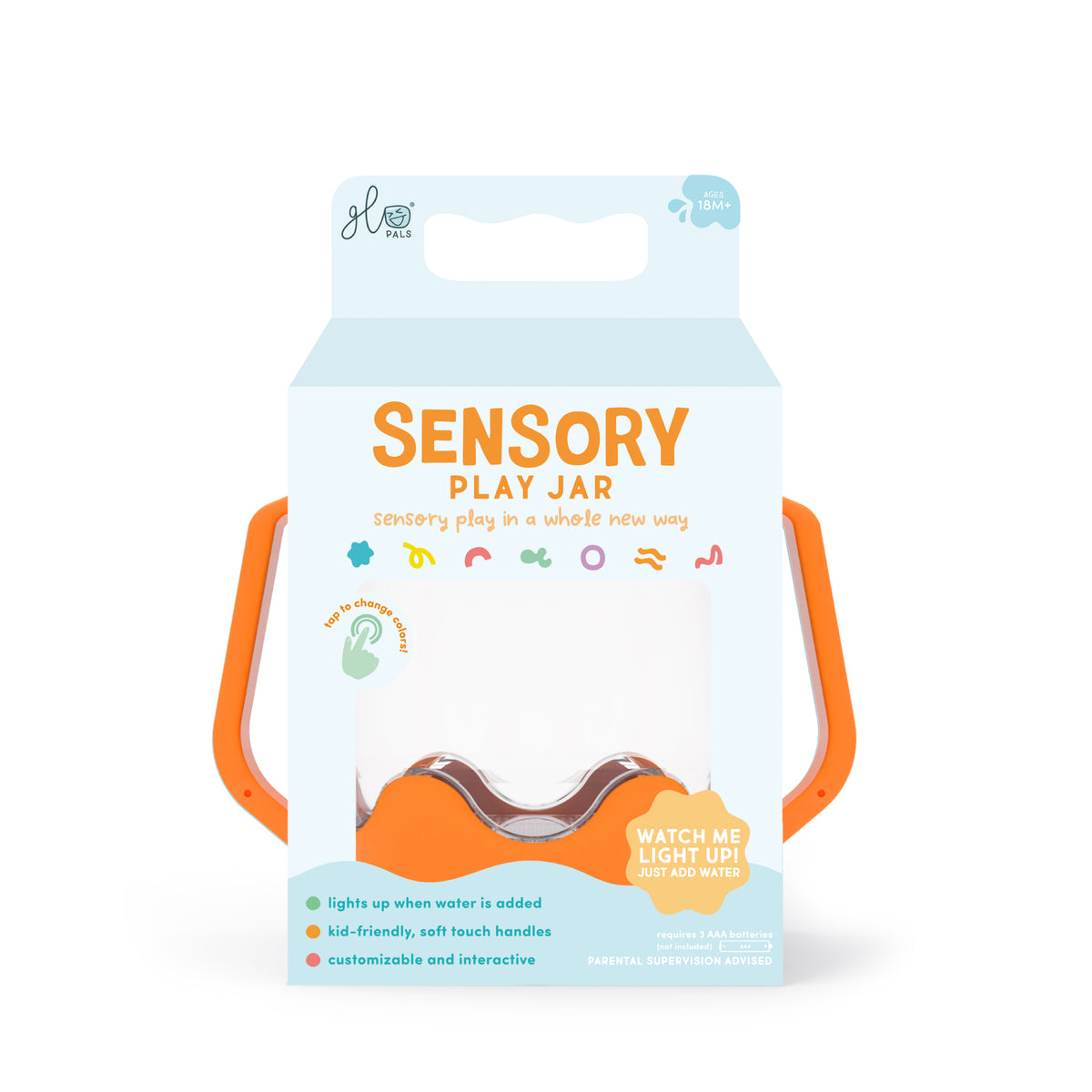 [Dreamsicle] Sensory Play Jar Dreamsicle in packaging