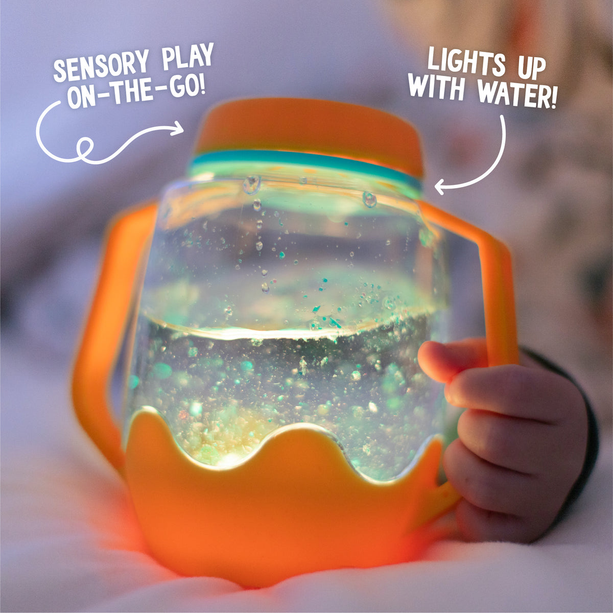 [Dreamsicle] Dreamsicle jar glowing on the go