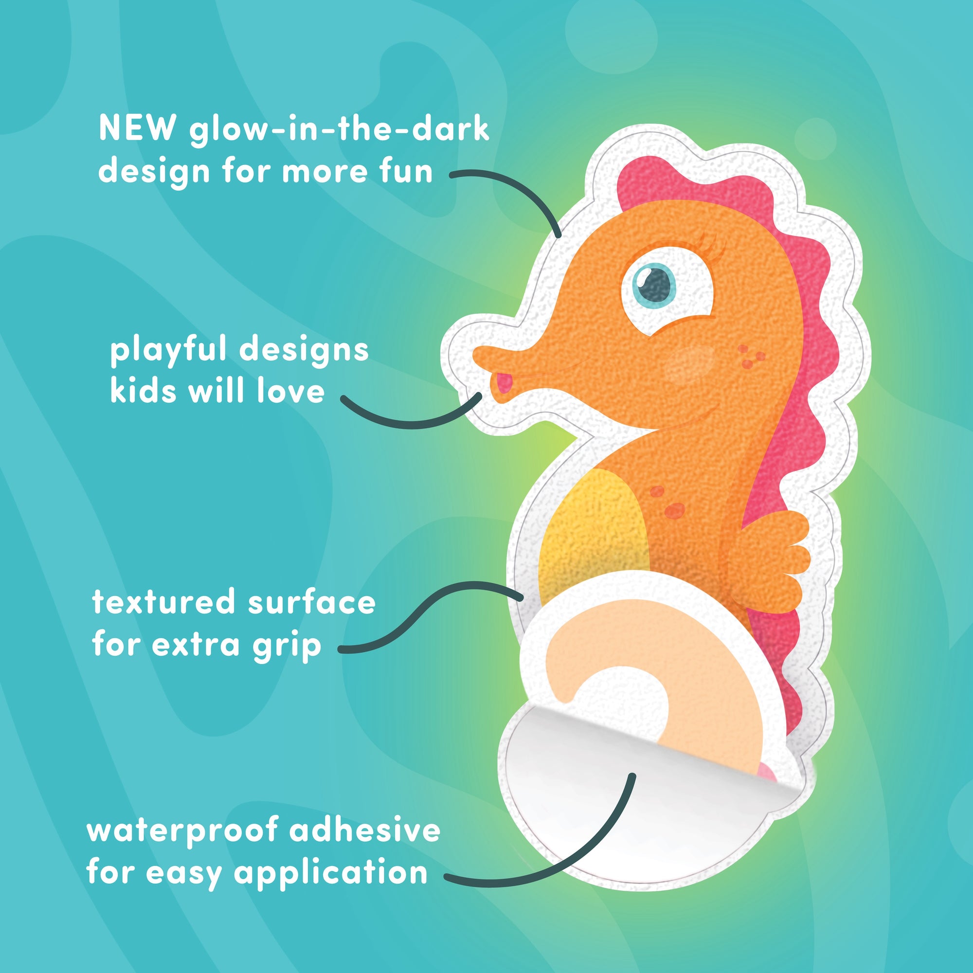 Glow-In-The-Dark Guppy Grips